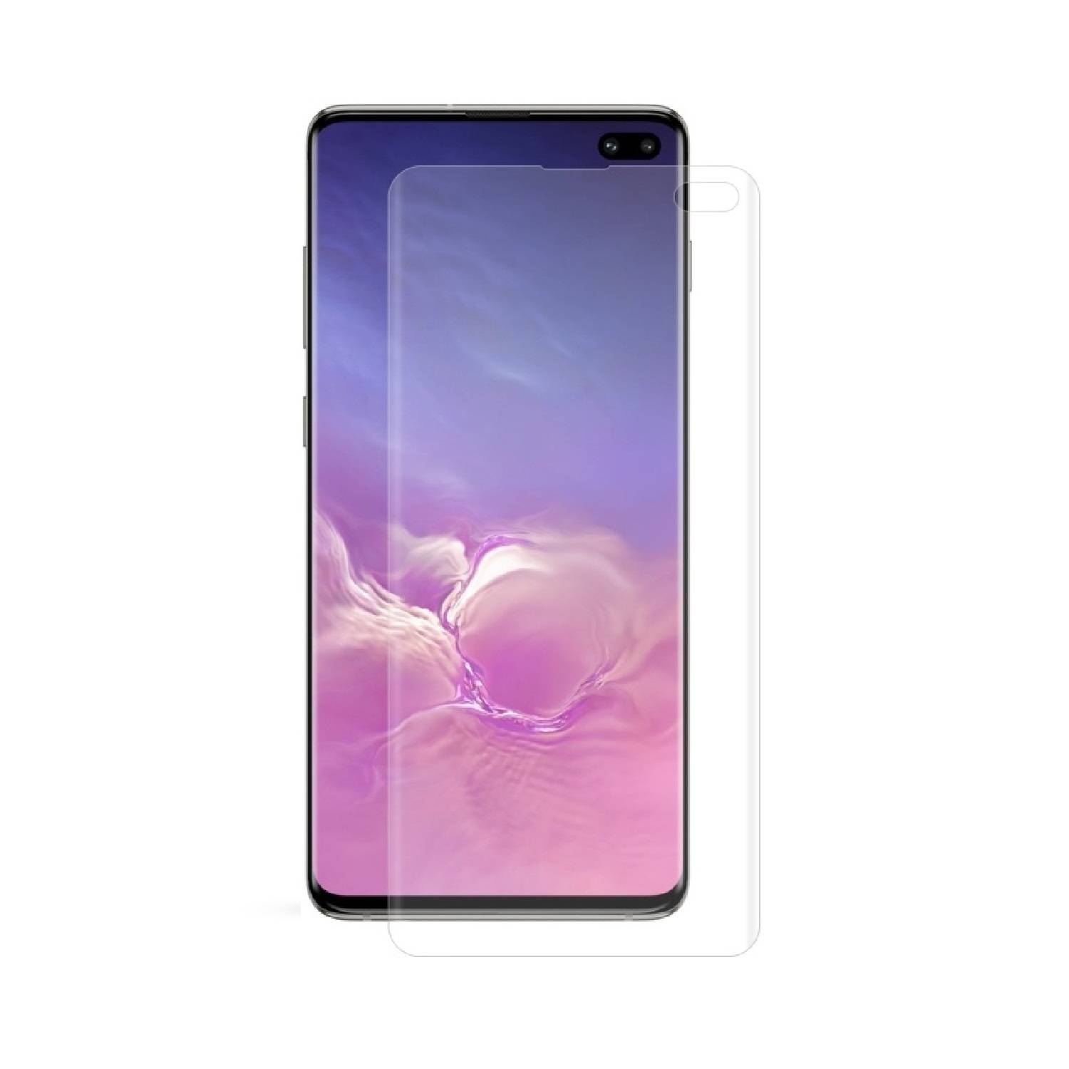 3x Hydrogel-Glass für Samsung Galaxy S10 Plus Selbstheilend für Micro Kratzer 3D KLAR Panzerfolie Displayschutz Schutzfolie Screen-Protector