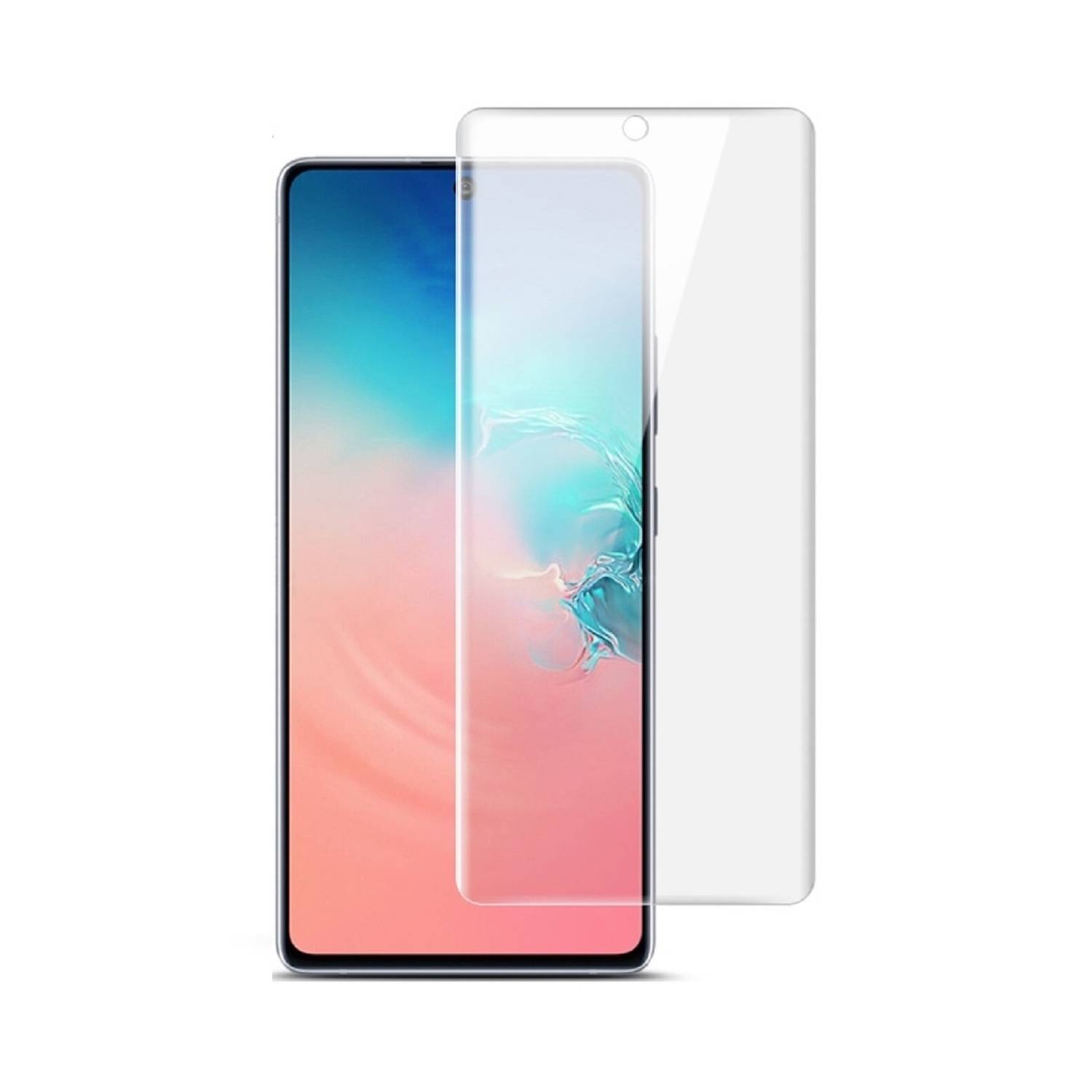 4x 9H Nano-Glass für Samsung Galaxy S10 Lite 3D KLAR Anti-Shock Anti-Bruch Anti-Stoß Anti-Schmutz Panzernanoglas Displayschutz Schutzfolie Panzerfol