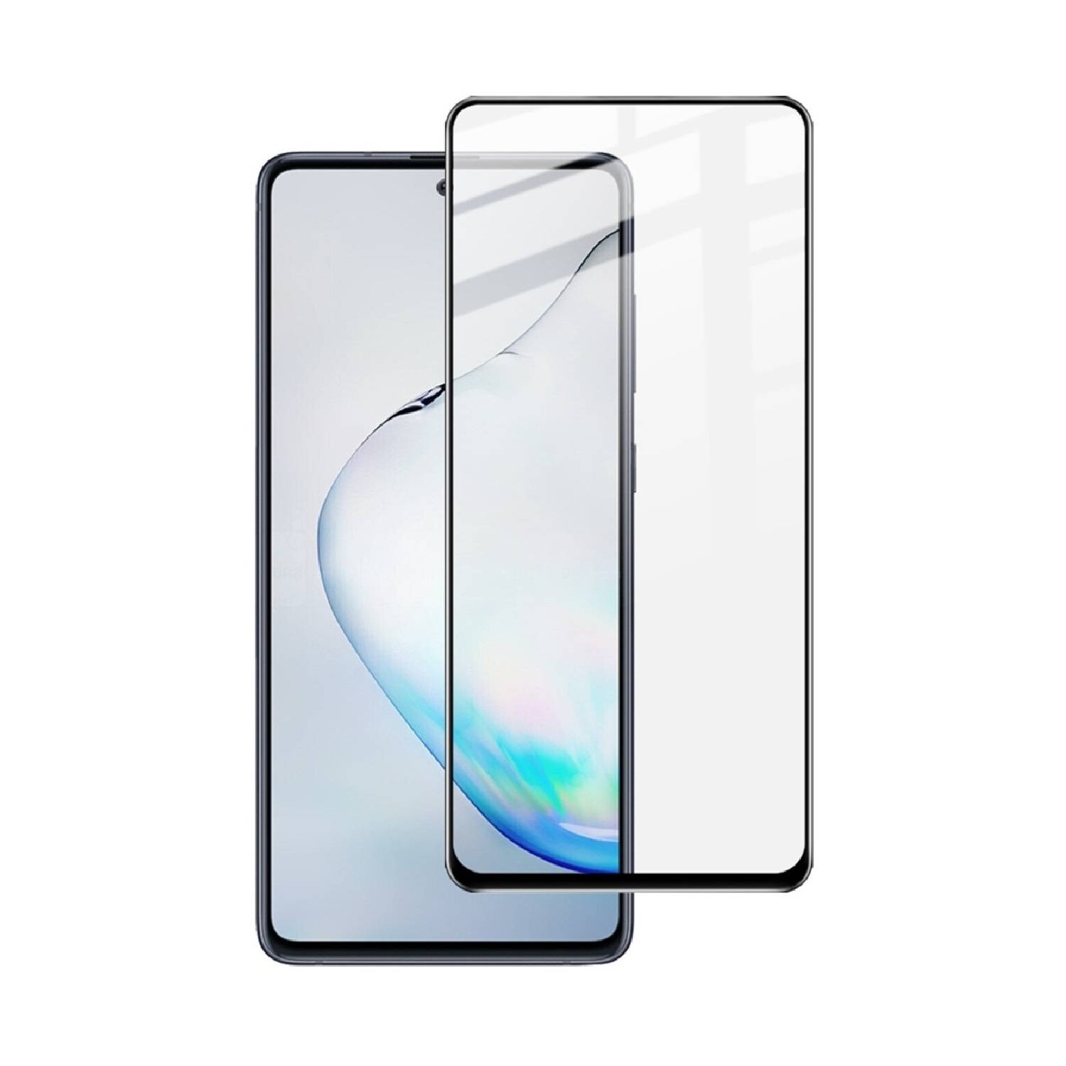 6x 9H Hartglas für Samsung Galaxy Note 10 Lite FULL COVER Schutzfolie Schutzglas Klar Displayglas Tempered Glasfolie Panzerglas Sicherheitsglas