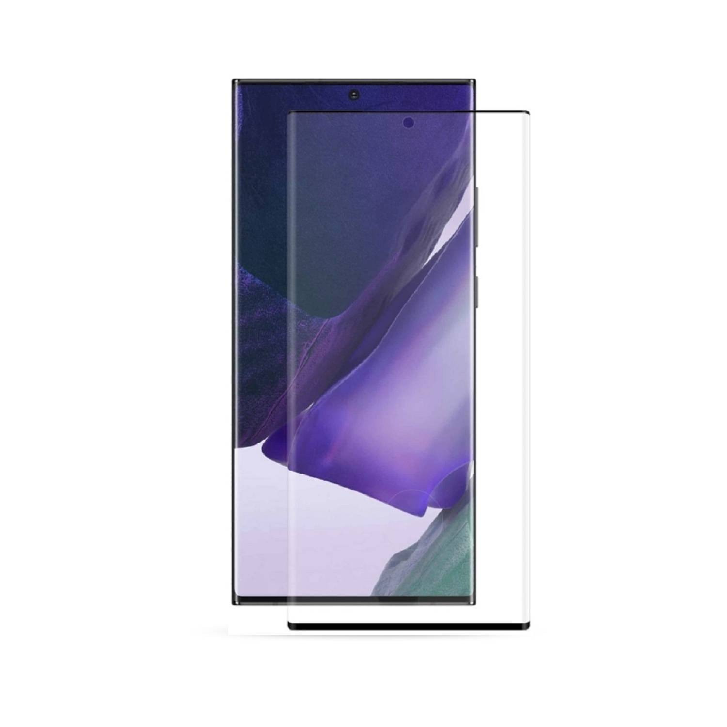 6x 9H Panzerglas für Samsung Galaxy Note 20 FULL CURVED 3D Klar Displayschutz Schutzfolie Schutzglas Panzerfolie Displayglas echtes Tempered