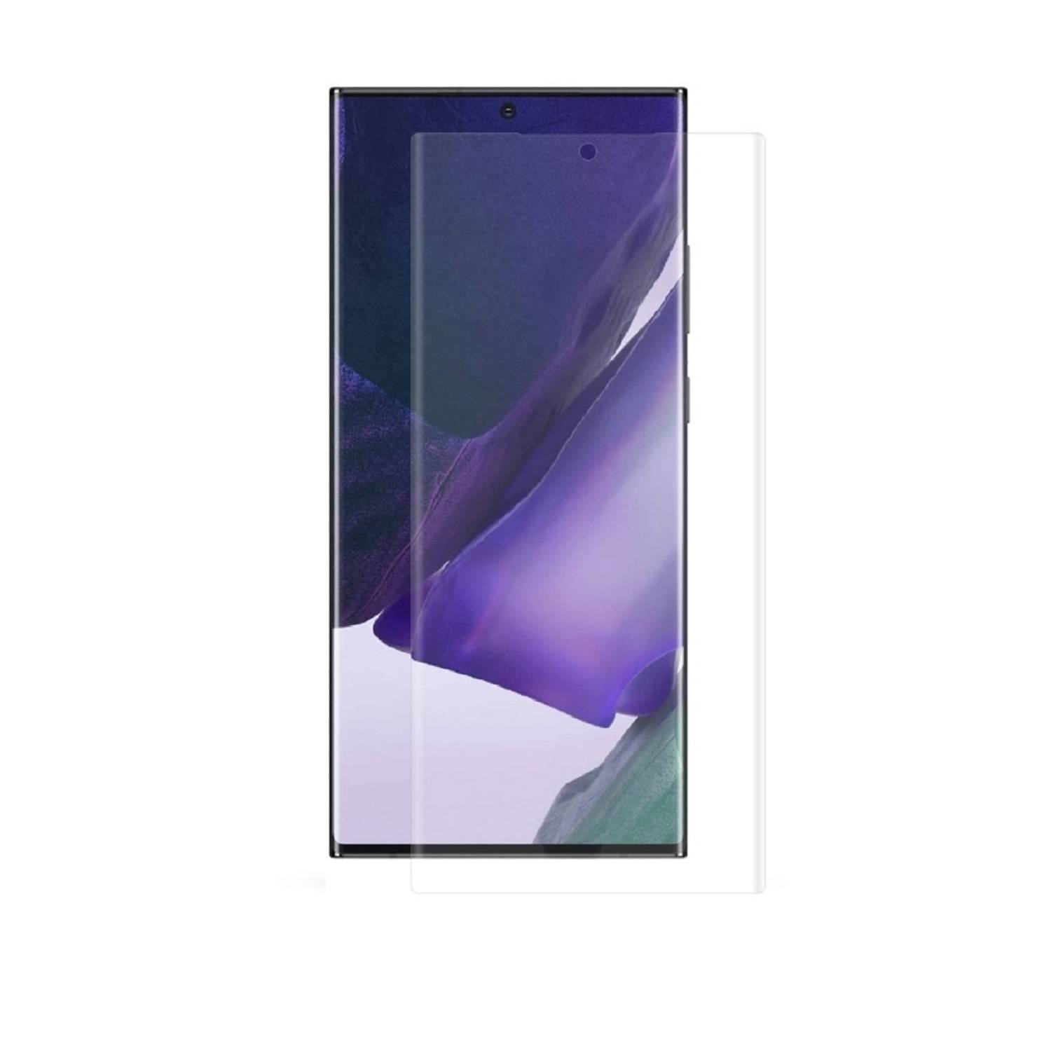 3x 9H Nano-Glass für Samsung Galaxy Note 20 FULL COVER 3D KLAR Anti-Shock Anti-Bruch Anti-Stoß Anti-Schmutz Panzernanoglas Displayschutz Schutzfolie