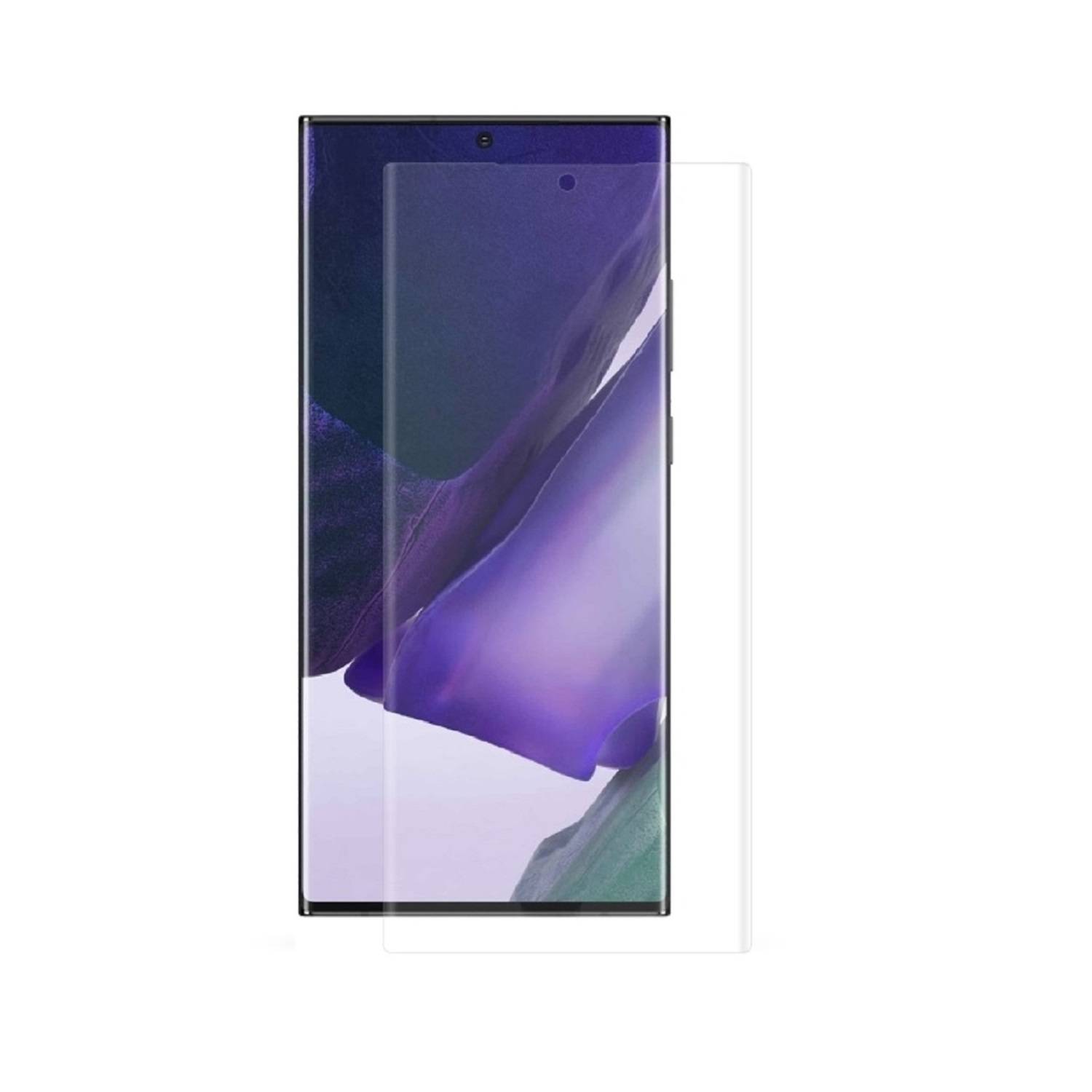 1x Hydrogel-Glass für Samsung Galaxy Note 20 Ultra Selbstheilend für Micro Kratzer 3D KLAR Panzerfolie Displayschutz Schutzfolie Screen-Protector