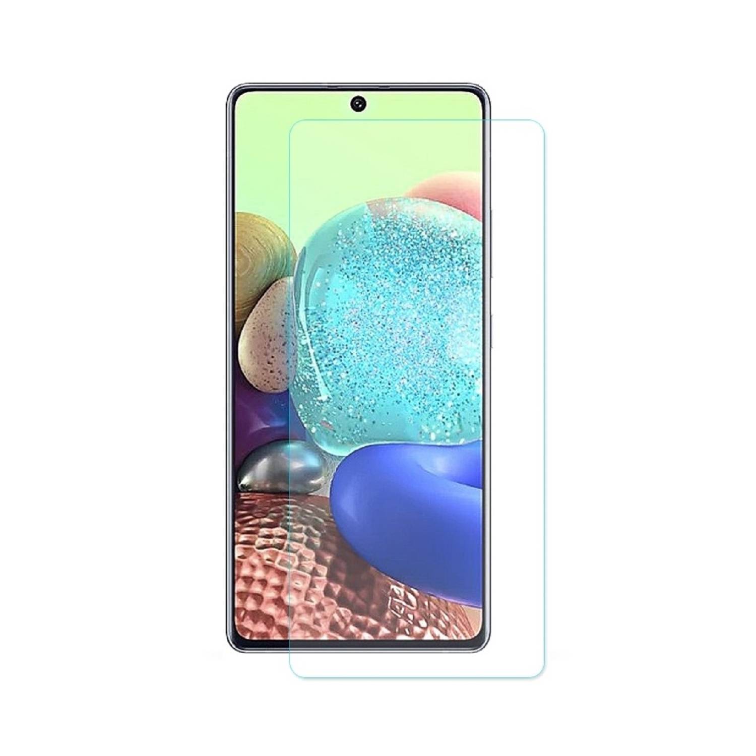 2x 9H Hartglas für Samsung Galaxy A71 Panzerfolie Displayschutz Schutzglas KLAR Panzerglas Schutzfolie