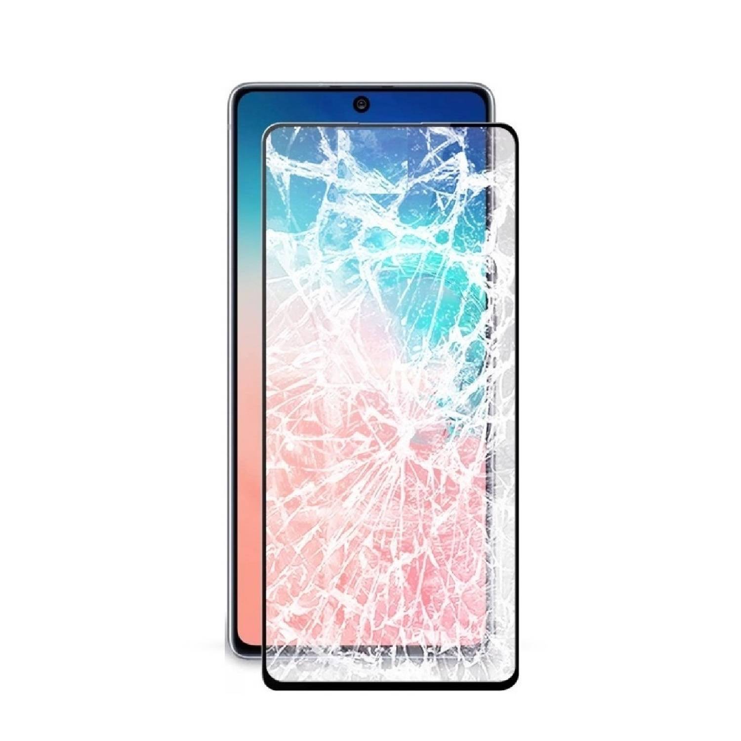 1x 9H Panzerglas für Samsung Galaxy S10 Lite FULL COVER Displayschutz Schutzglas Panzerfolie Schutzfolie Hartglas Displayglas Tempered Glasfolie