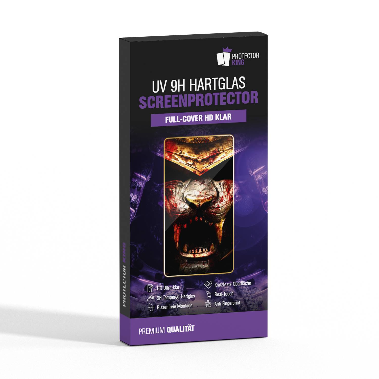 5x UV-Liquid 9H Panzerglas für Samsung Galaxy S22 Plus 3D KLAR echtes Tempered Panzerhartglas Schutzglas Displayschutz Panzerfolie Schutzfolie