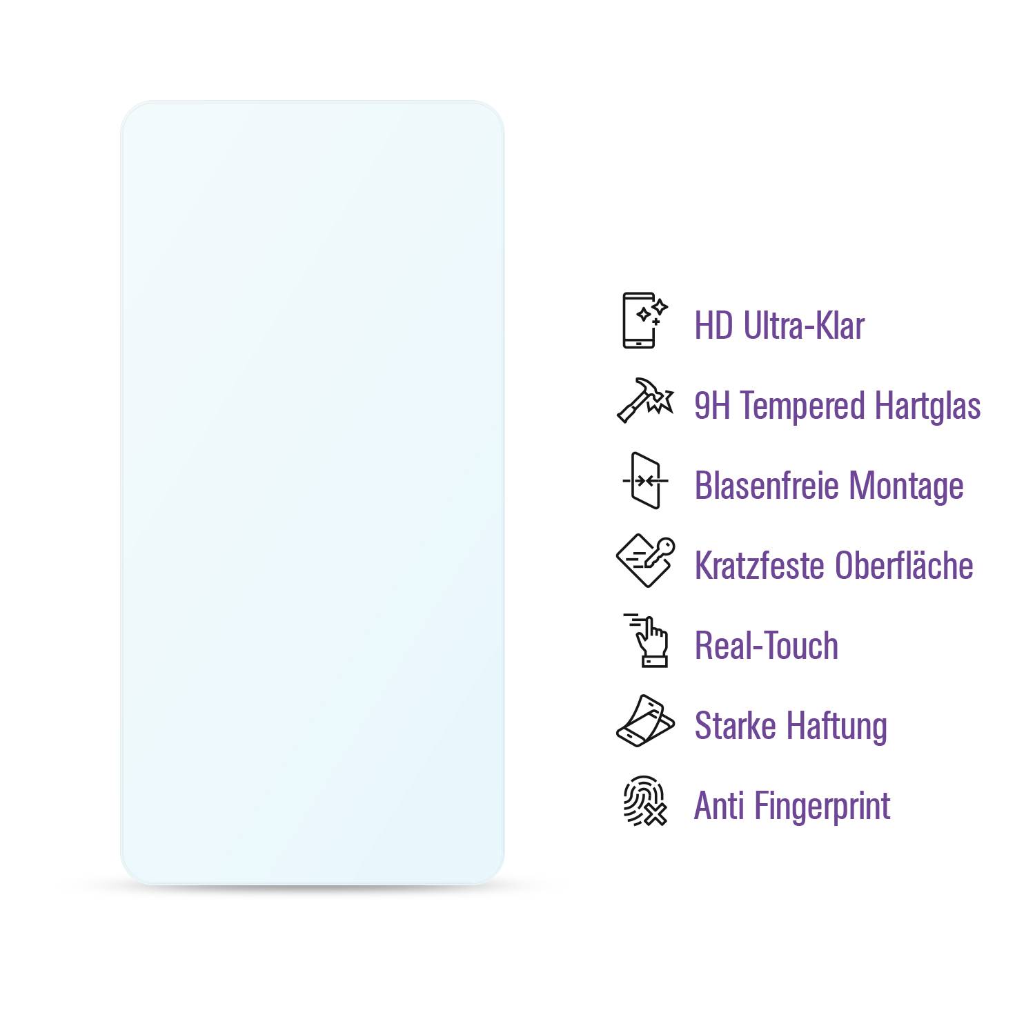 1x 9H Panzerglas für Samsung Galaxy S21 Full-Screen HD klar UV-Liquid Tempered Hartglas Displayschutz Schutzglas Screen-Protector