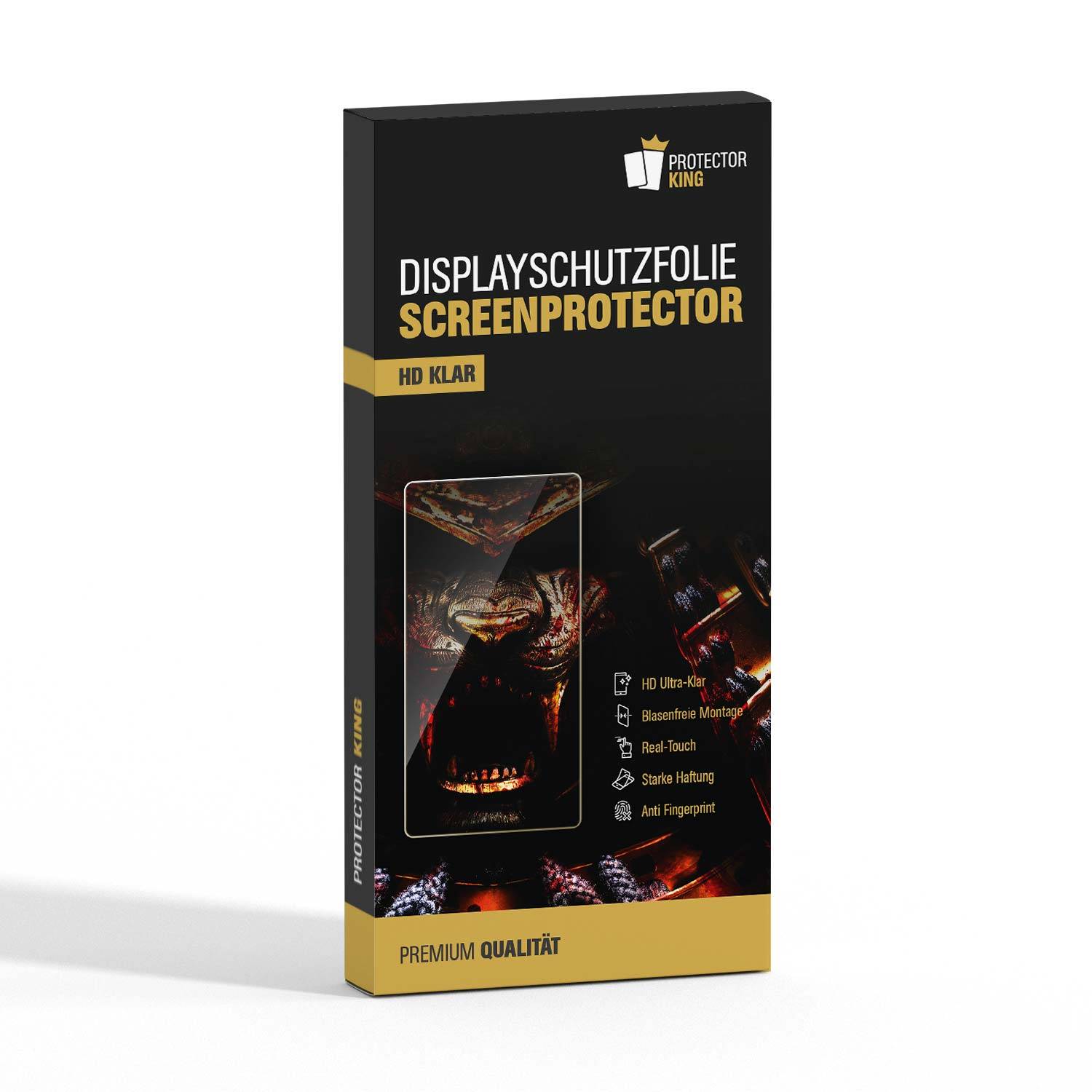 4x Displayschutzfolie für Google Pixel 8 Pro 3D KLAR FULL COVER PREMIUM Displayschutz Schutzfolie Folie