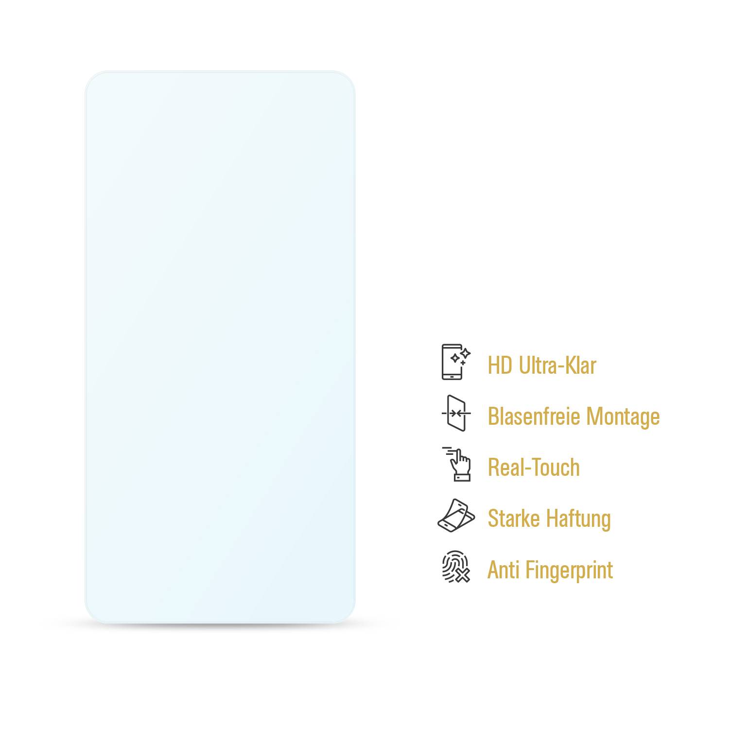 4x Displayfolie für Samsung Galaxy S21 Plus FULL COVER Displayschutzfolie HD KLAR