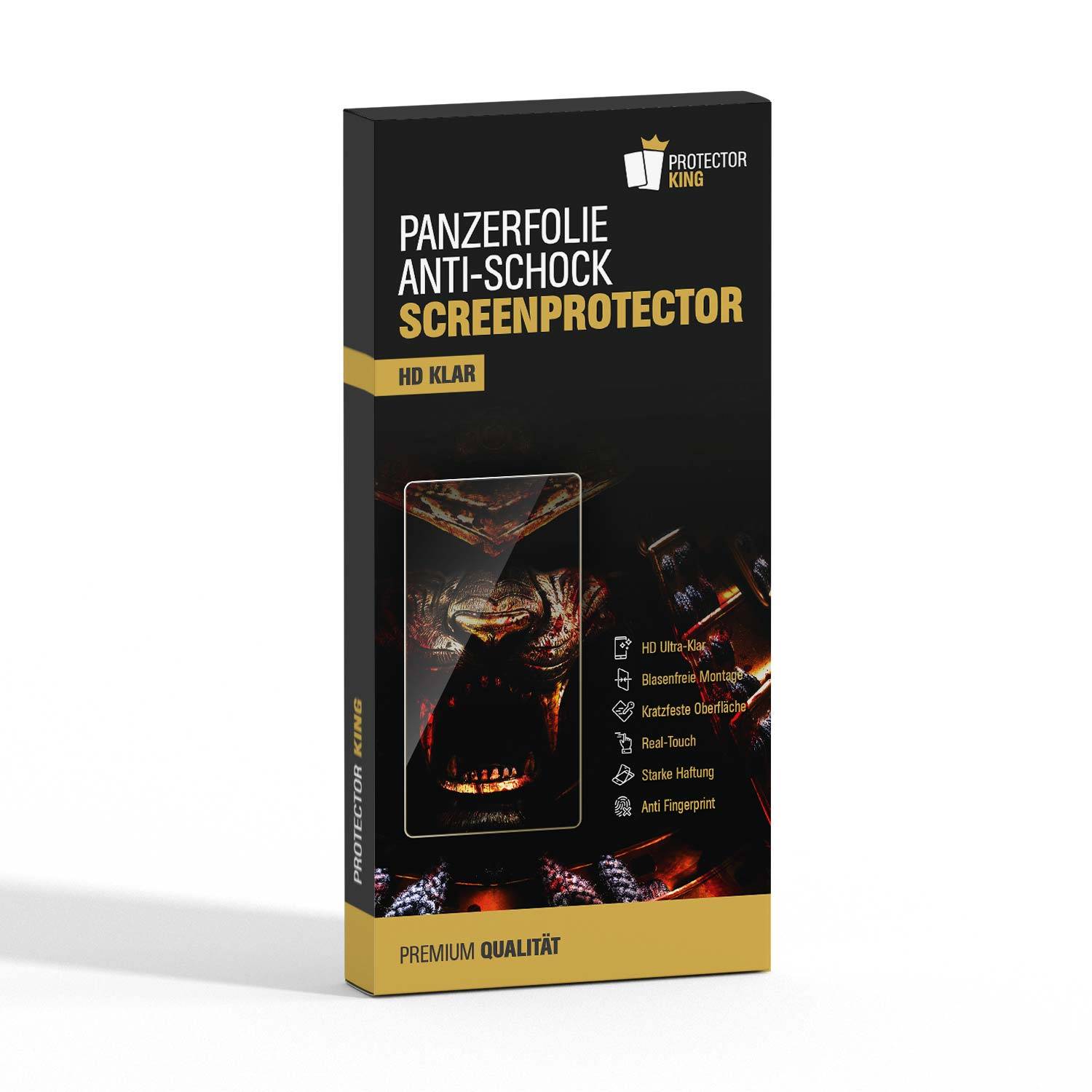 1x Panzerfolie für iPad 4 FULL COVER Displayschutz Schutzglas KLAR Schutzfolie Kunststoff Panzerglas