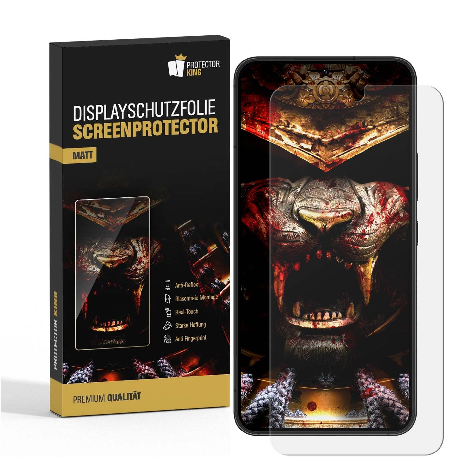 6x Premium Displayschutzfolie für Samsung Galaxy S20 FE FULL COVER Schutzfolie MATT ENTSPIEGELT