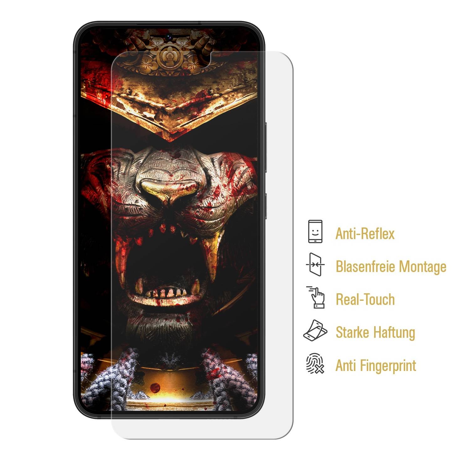5x Premium Displayschutzfolie für Samsung Galaxy S20 FE FULL COVER Schutzfolie MATT ENTSPIEGELT