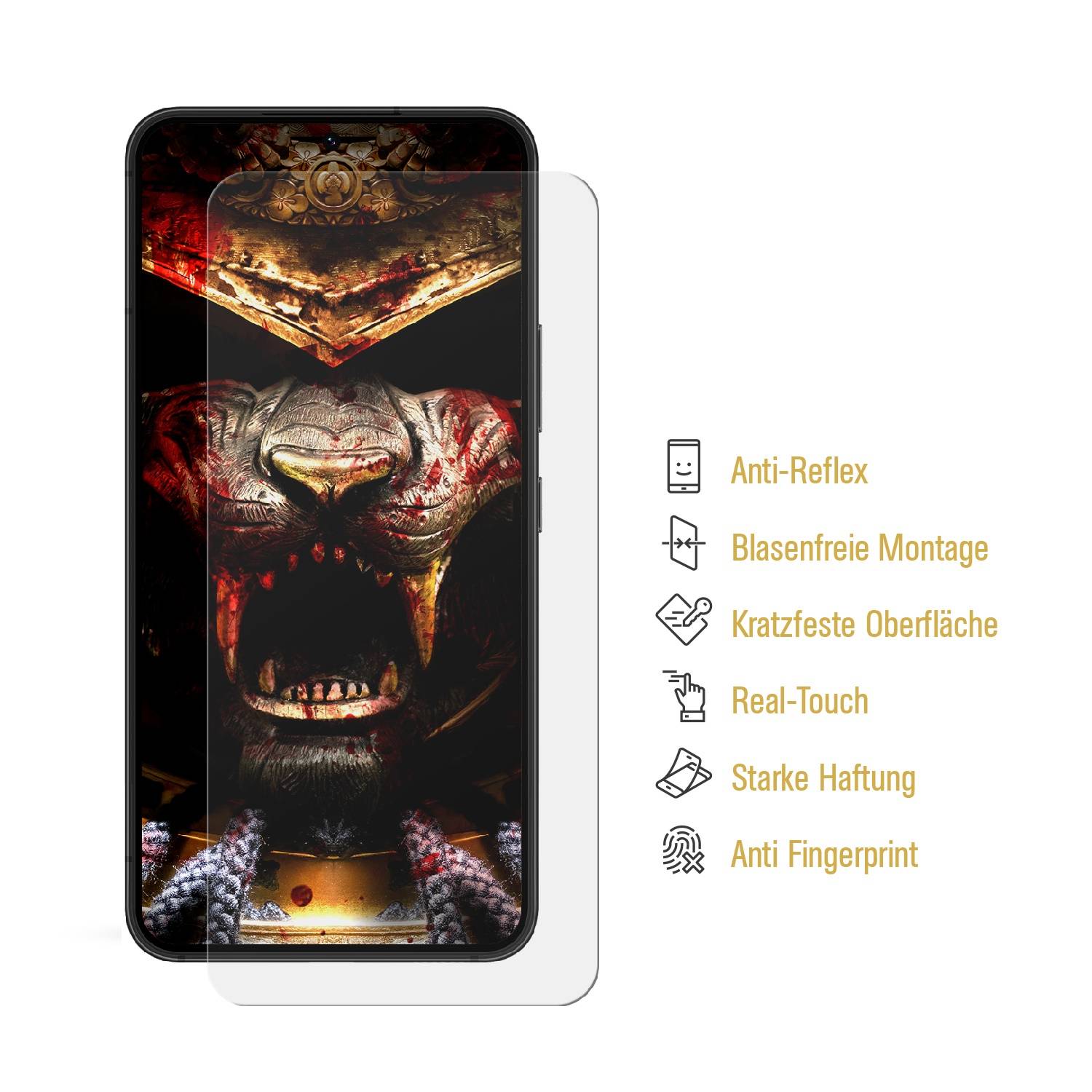 3x 9H Panzernanoglas für Samsung Galaxy S20 FE MATT ENTSPIEGELT Displayschutz Schutzglas Panzerglas Schutzfolie ANTI-SHOK ANTI-BRUCH-ANTI-STOß