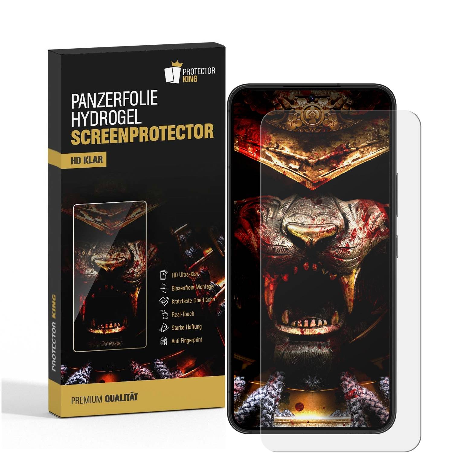 2x Hydrogel-Glass für Samsung Galaxy S20 FE Selbstheilend für Micro Kratzer 3D KLAR Panzerfolie Displayschutz Schutzfolie Screen-Protector