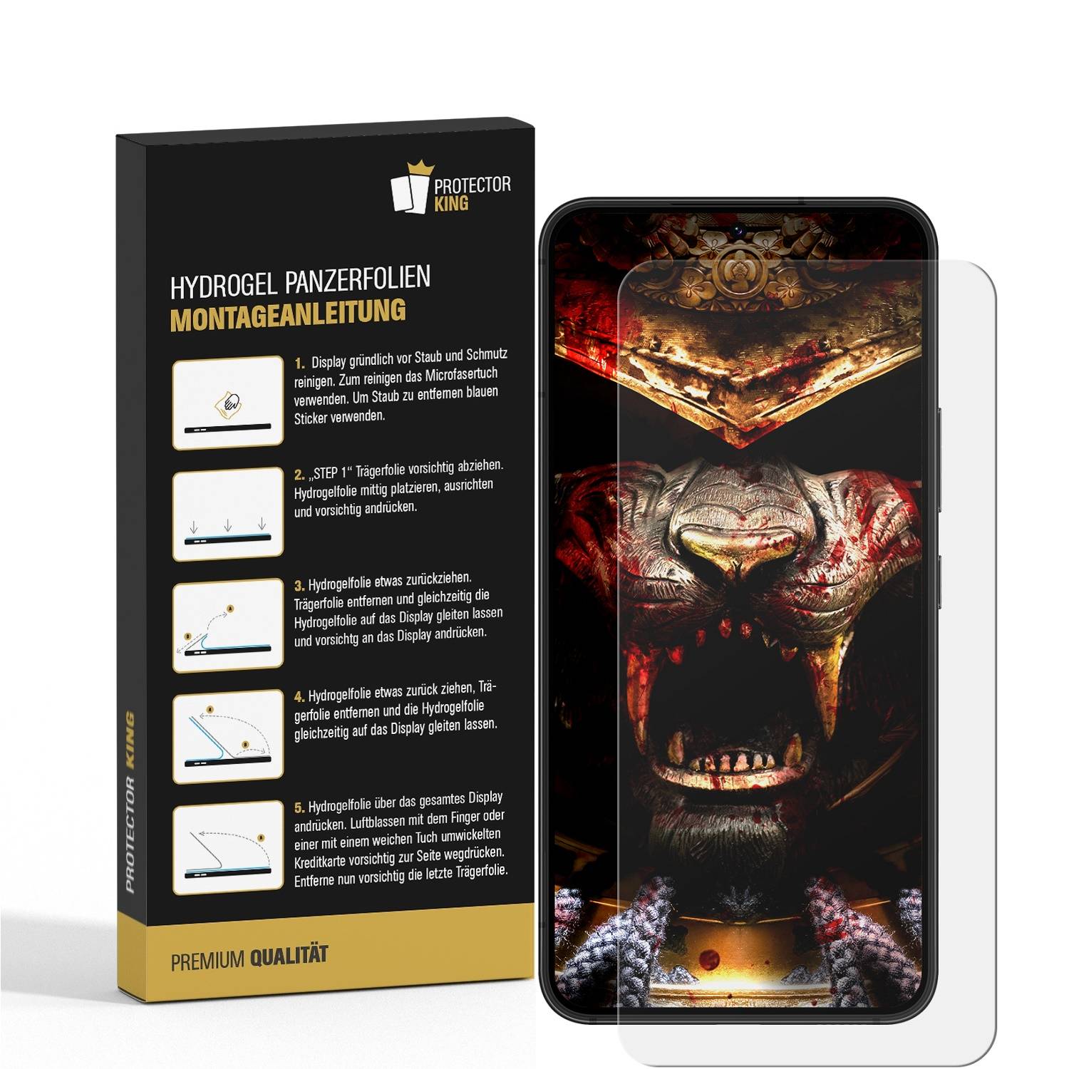 1x Hydrogel-Glass für Samsung Galaxy S20 FE Selbstheilend für Micro Kratzer 3D KLAR Panzerfolie Displayschutz Schutzfolie Screen-Protector