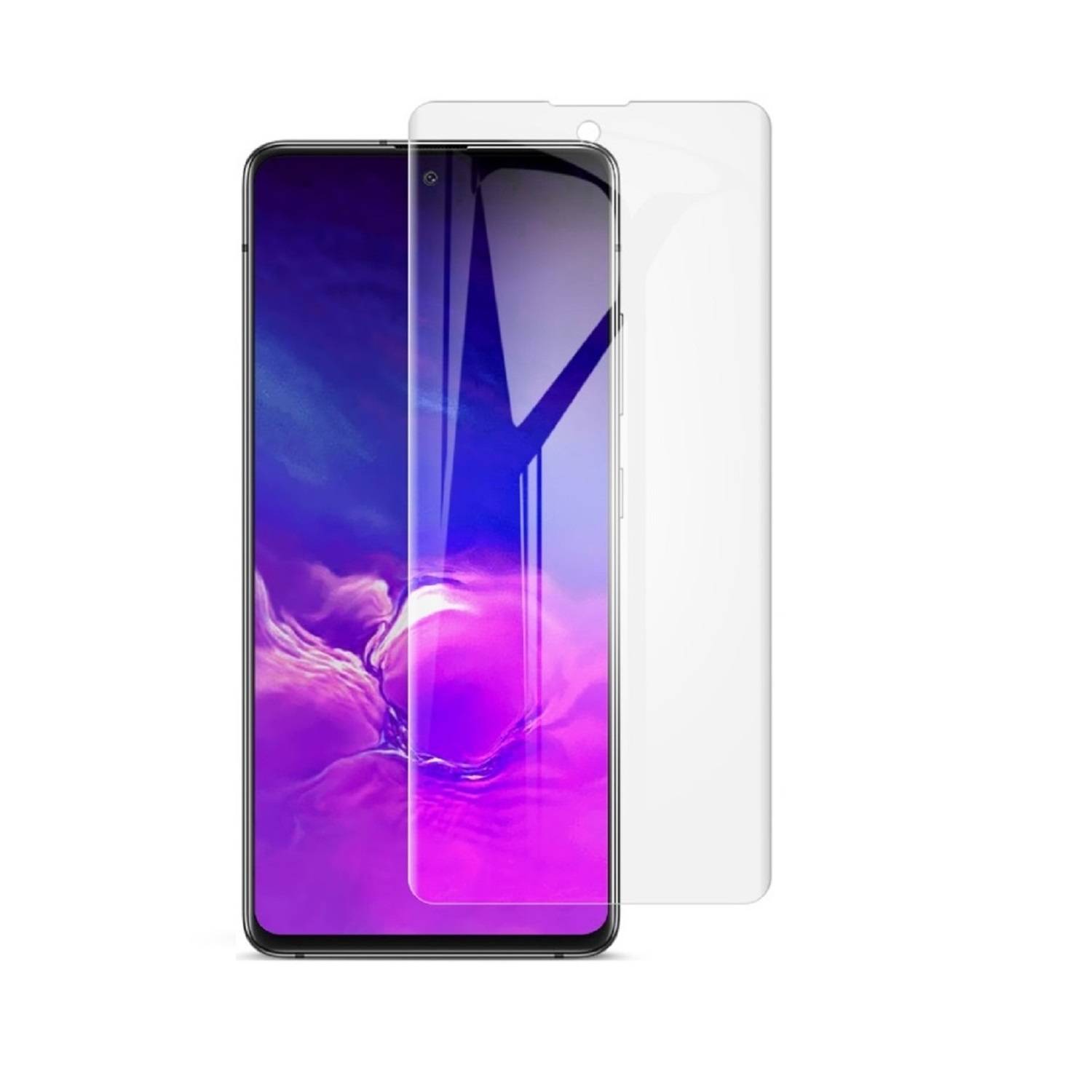4x Hydrogel-Glass für Samsung Galaxy A51 Selbstheilend für Micro Kratzer 3D KLAR Panzerfolie Displayschutz Schutzfolie Screen-Protector