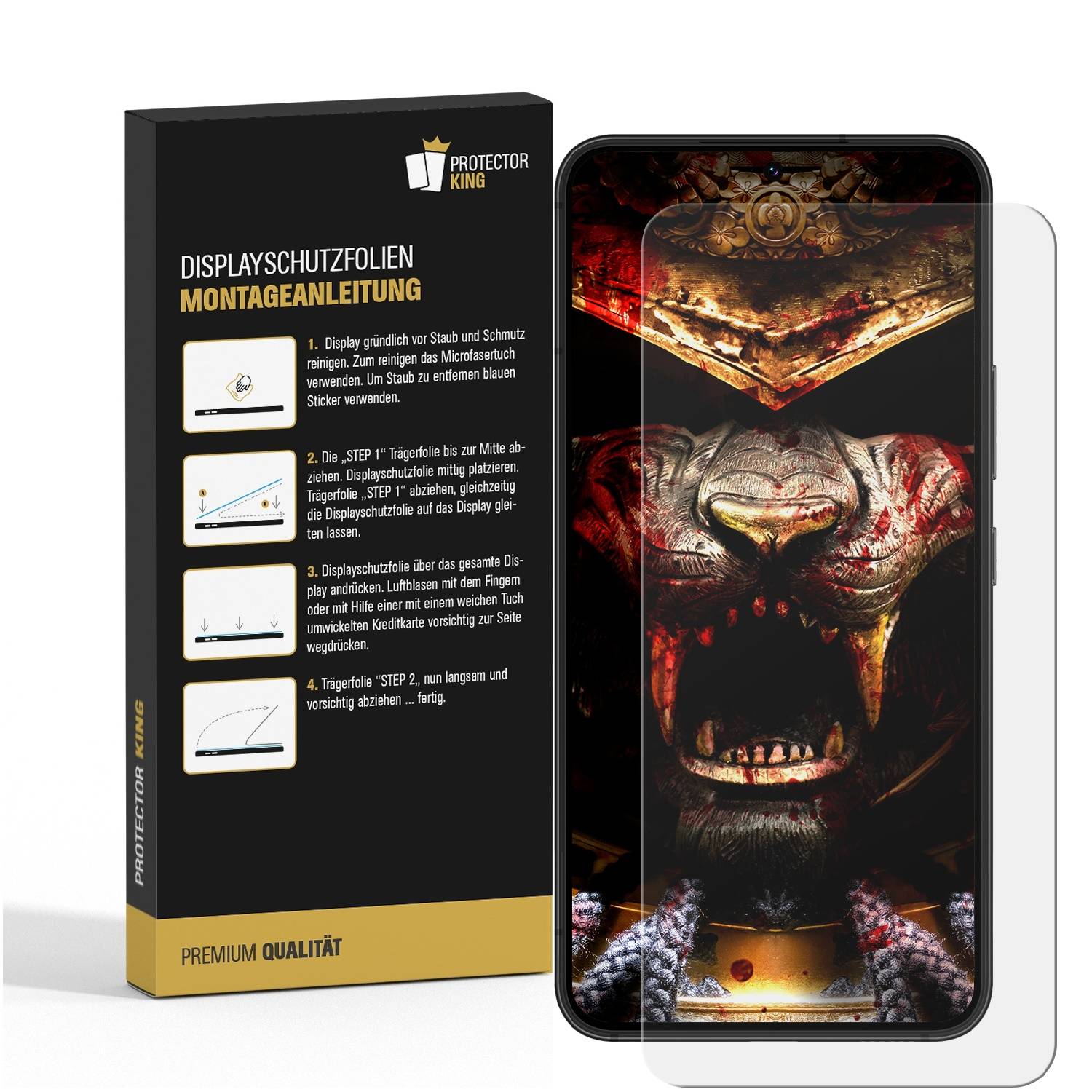 4x 9H Nano-Glass für Samsung Galaxy S20 FE 3D KLAR Anti-Shock Anti-Bruch Anti-Stoß Anti-Schmutz Panzernanoglas Displayschutz Schutzfolie Panzerfolie