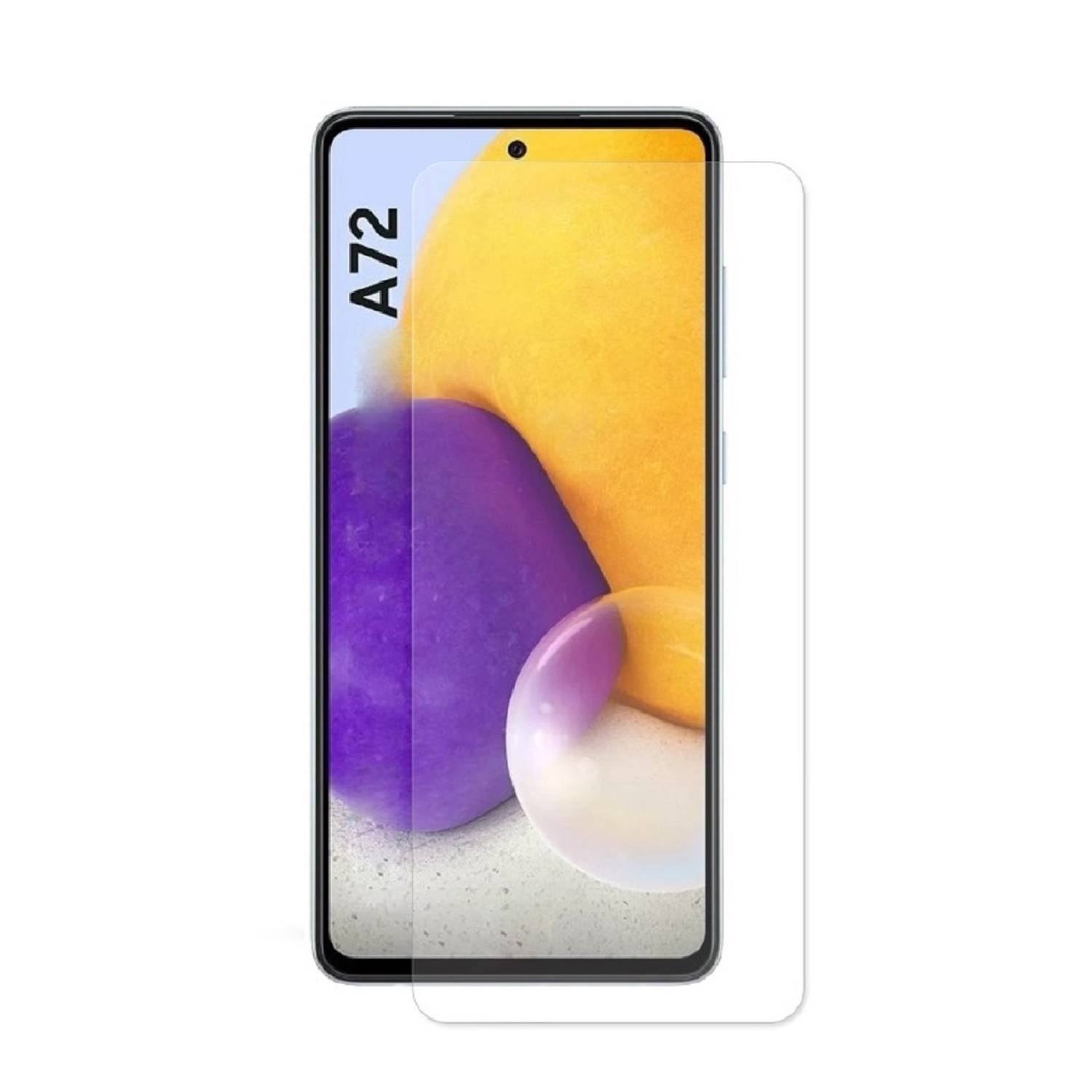 1x Hydrogel-Glass für Samsung Galaxy A72 Selbstheilend für Micro Kratzer 3D KLAR Panzerfolie Displayschutz Schutzfolie Screen-Protector