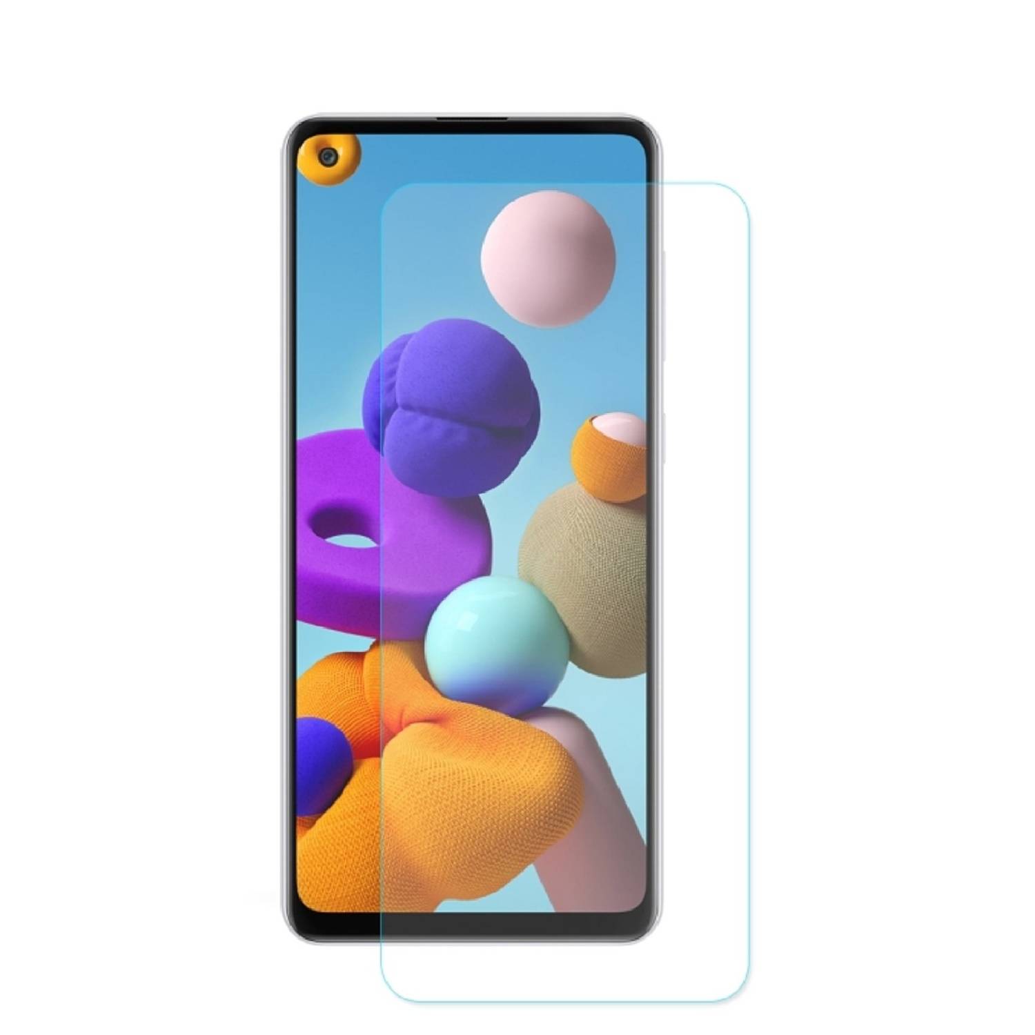 3x 9H Panzerglas für Samsung Galaxy A21s Displayschutz Panzerfolie Schutzfolie Hartglas Schutzglas Displayglas Tempered Glasfolie Sicherheitsglas