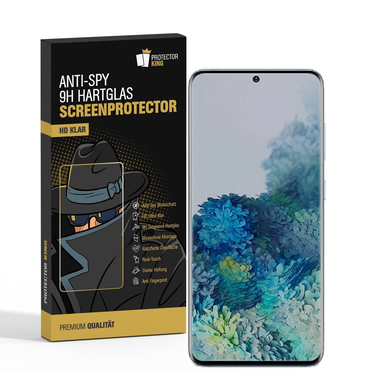 Kopie von 4x Blickschutz 9H Panzerhartglas für Samsung Galaxy S20 FE Anti-Spion Displayschutz Panzerfolie Schutzfolie echtes Tempered Panzerglas