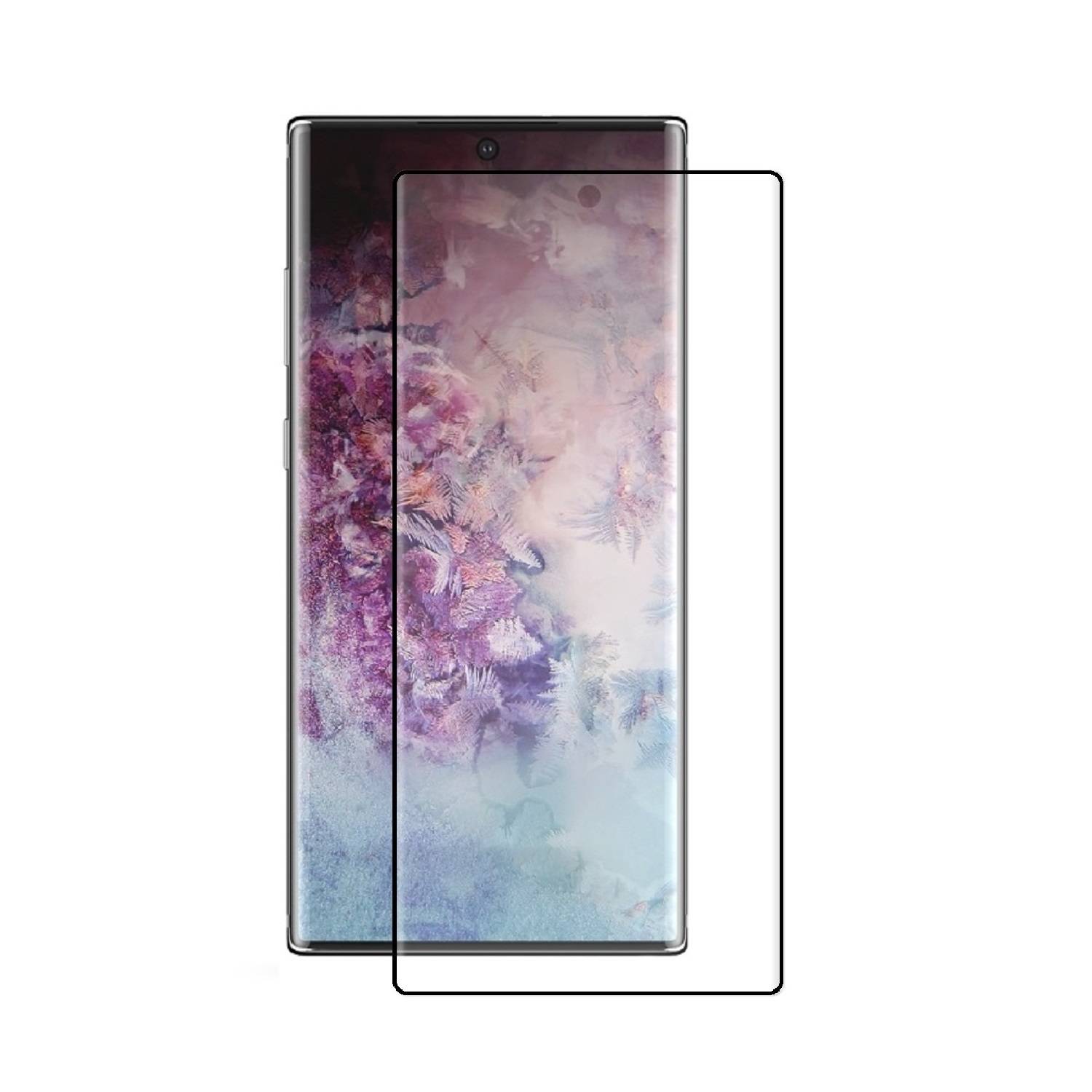 4x 9D Keramik-Glass für Samsung Galaxy Note 10 Plus FULL COVER 3D KLAR Panzerfolie Displayschutz Schutzfolie Ceramic Screen-Protector