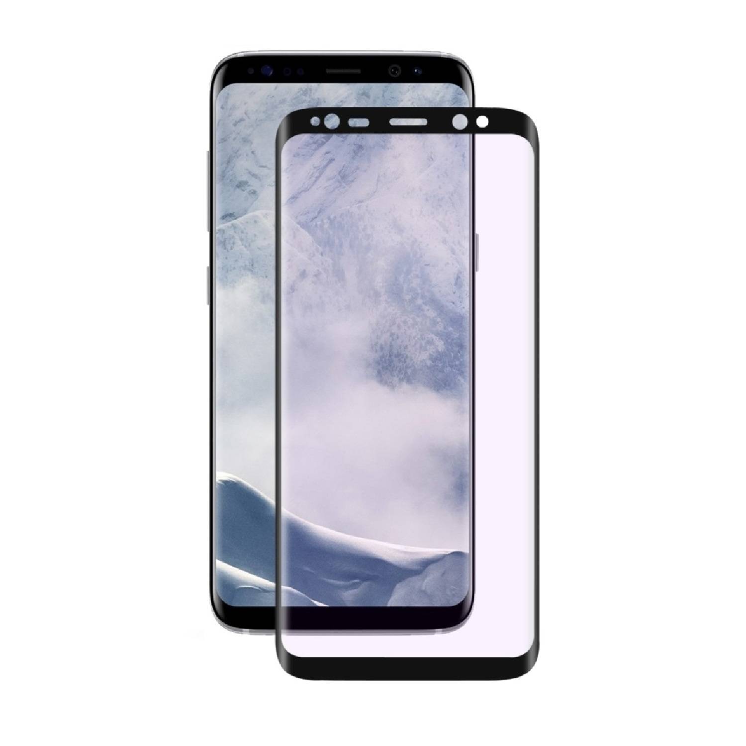 3x 9D Keramik-Glass für Samsung Galaxy S9 FULL COVER 3D KLAR Panzerfolie Displayschutz Schutzfolie Ceramic Screen-Protector