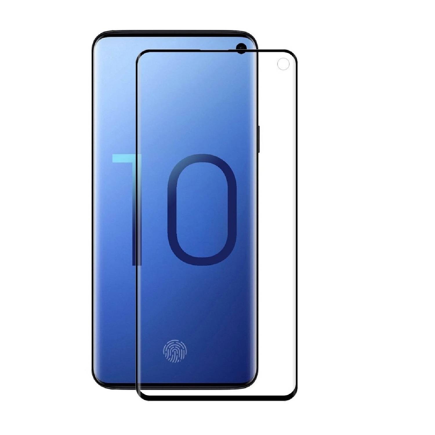 6x 9D Keramik-Glass für Samsung Galaxy S10 FULL CURVED 3D KLAR Panzerfolie Displayschutz Schutzfolie Ceramic Screen-Protector