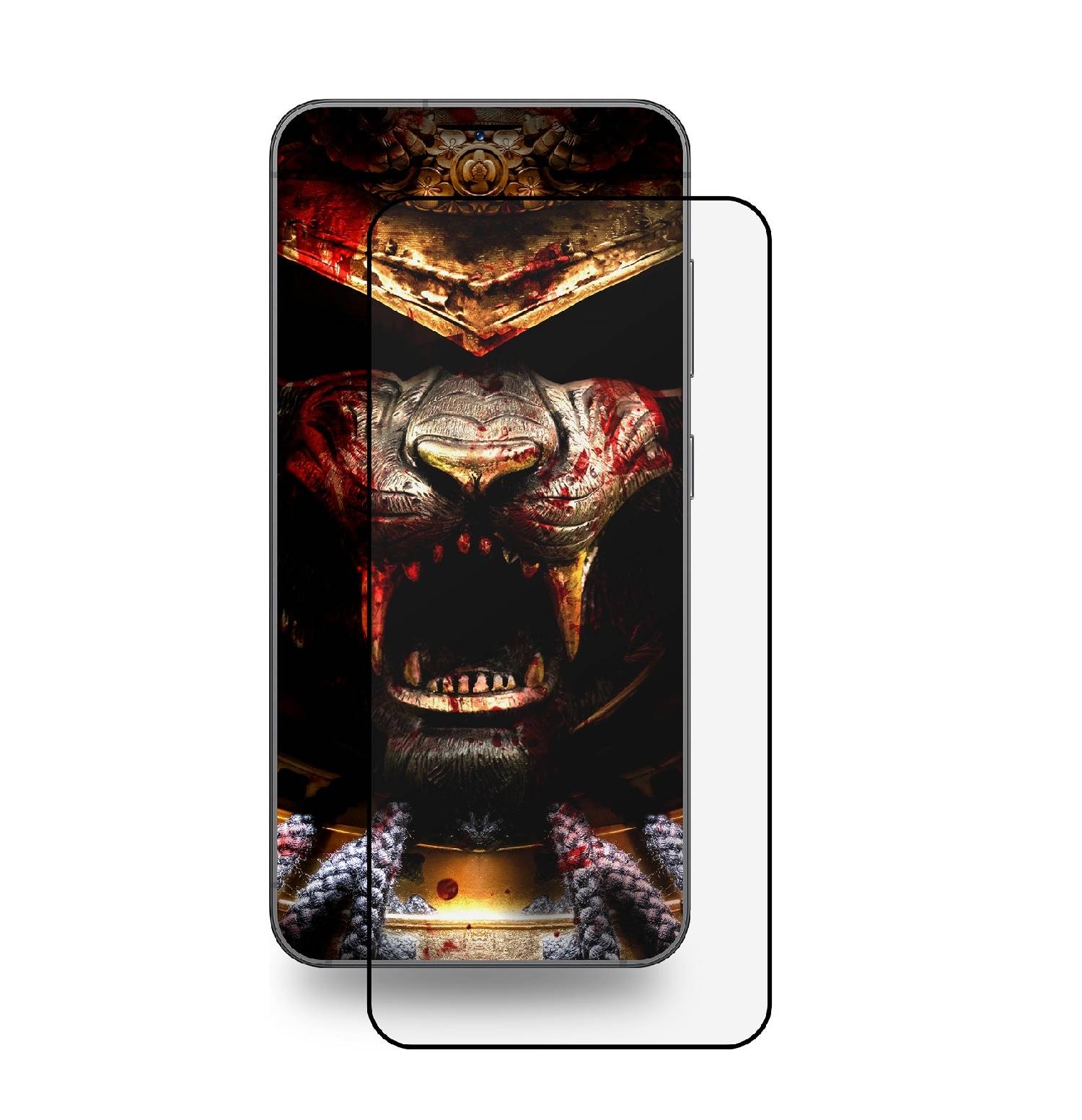3x 9D Keramik-Glass für Samsung Galaxy A72 FULL COVER 3D KLAR Panzerfolie Displayschutz Schutzfolie Ceramic Screen-Protector
