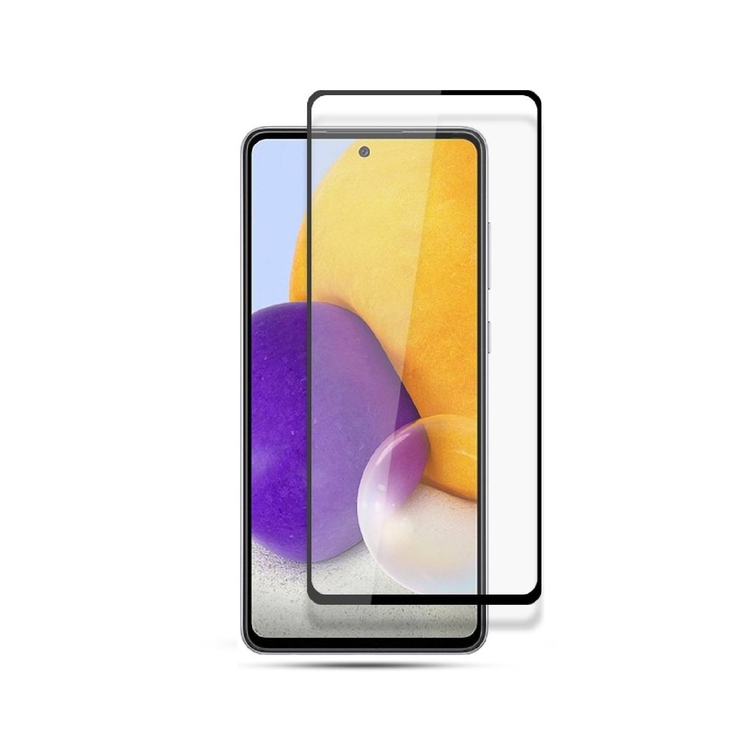 1x 9H Panzerglas für Samsung Galaxy A53 FULL COVER HD KLAR echtes Tempered Glass Panzerfolie Displayschutz Schutzglas Hartglas Schutzfolie