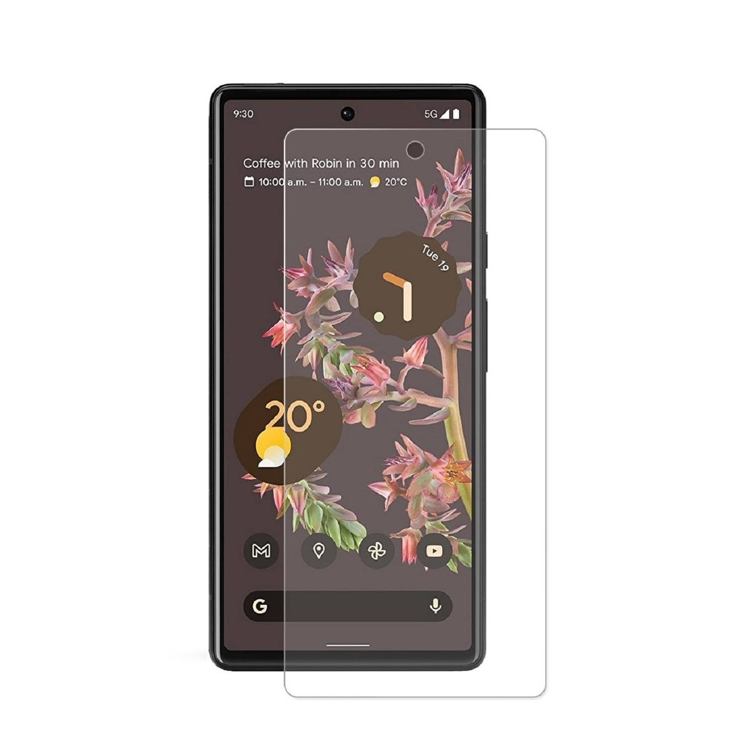 3x 9H Panzerglas für Google Pixel 6 Displayschutz Panzerfolie Hartglas Schutzfolie Schutzglas Displayglas Tempered Glasfolie Sicherheitsglas