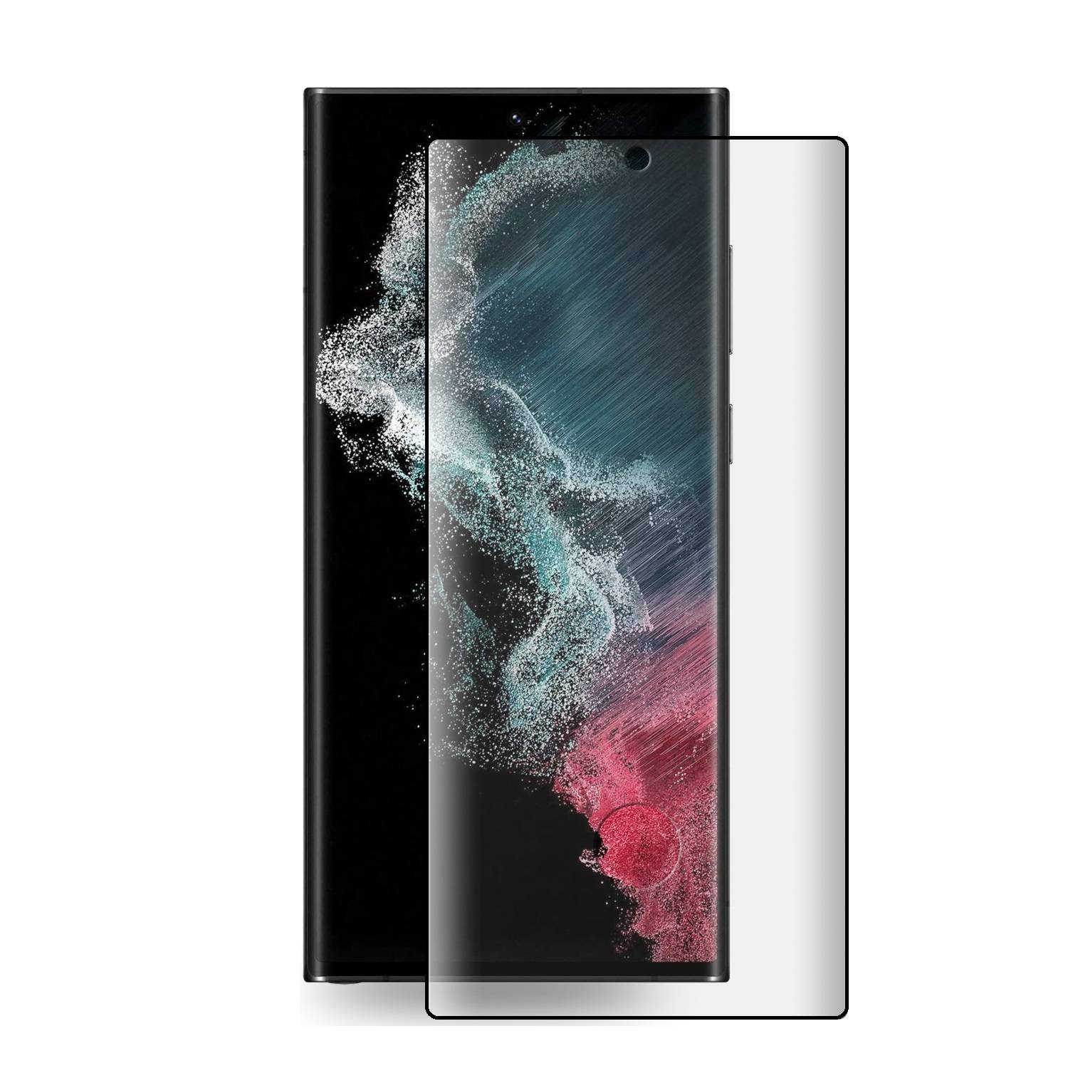 4x 9H Panzerglas für Samsung Galaxy S22 Ultra FULL CURVED Displayschutz Panzerfolie Schutzfolie Schutzglas DisplayglasHartglas echtes Tempered