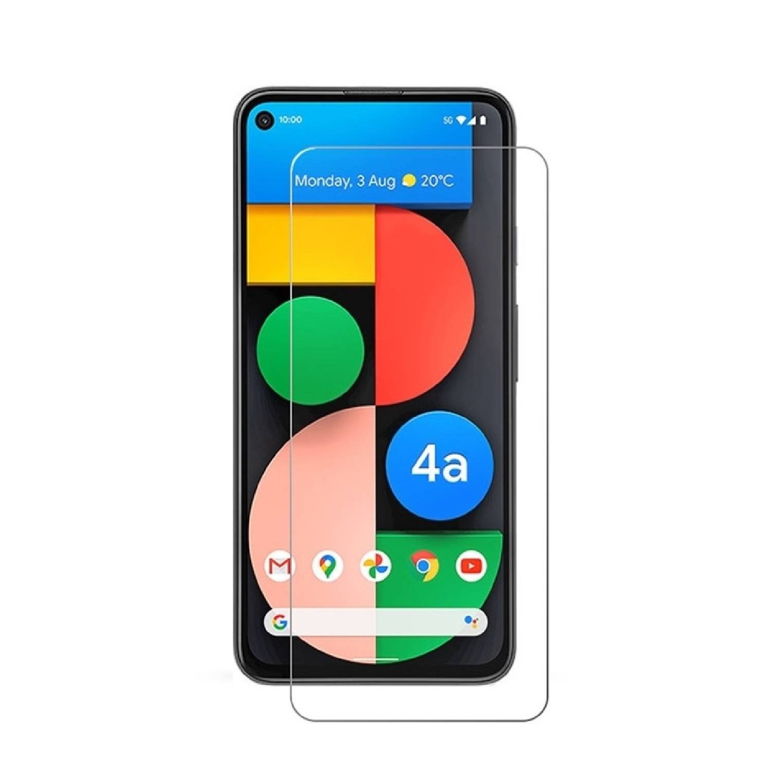 6x 9H Hartglas für Google Pixel 4a 4G Displayschutz Panzerfolie Schutzfolie Panzerglas Schutzglas Displayglas Tempered Glasfolie Sicherheitsglas