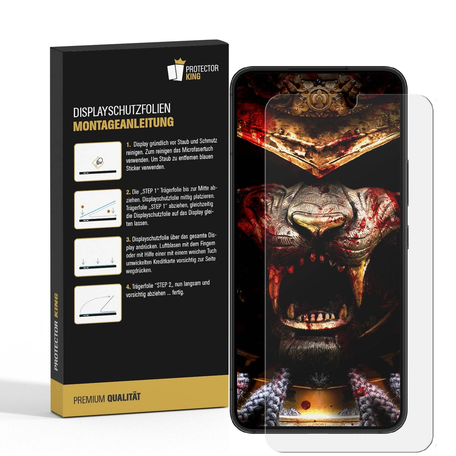 4x Panzerfolie für Samsung Galaxy S22 Plus MATT Displayschutz Schutzfolie Entspiegelt ANTI-SHOCK/ ANTI-KRATZ/ ANTI-BRUCH/ ANTI-SCHMUTZ