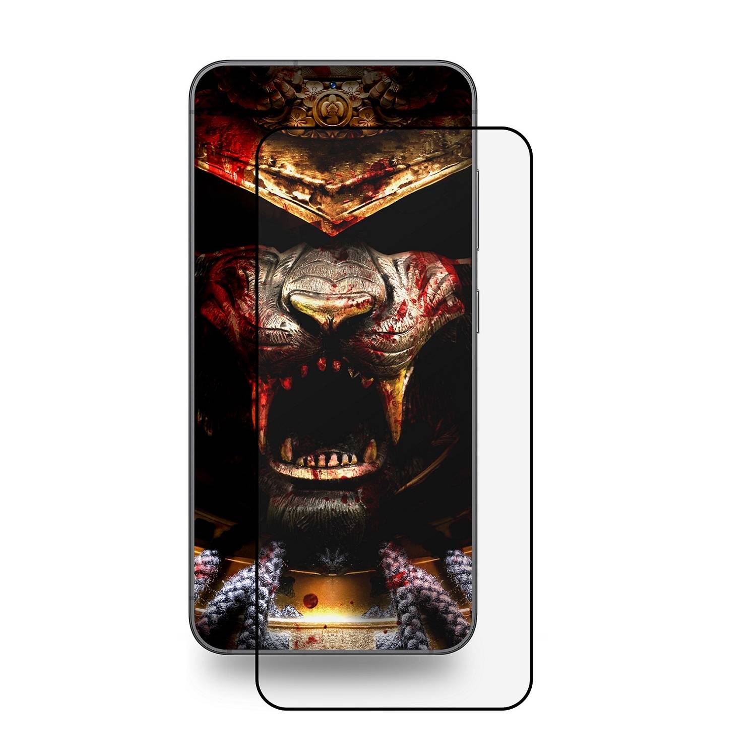 3x Keramik-Glass für Samsung Galaxy S21 FE Full-Sscreen Protector HD klar Panzerfolie Displayschutz Schutzfolie Ceramic