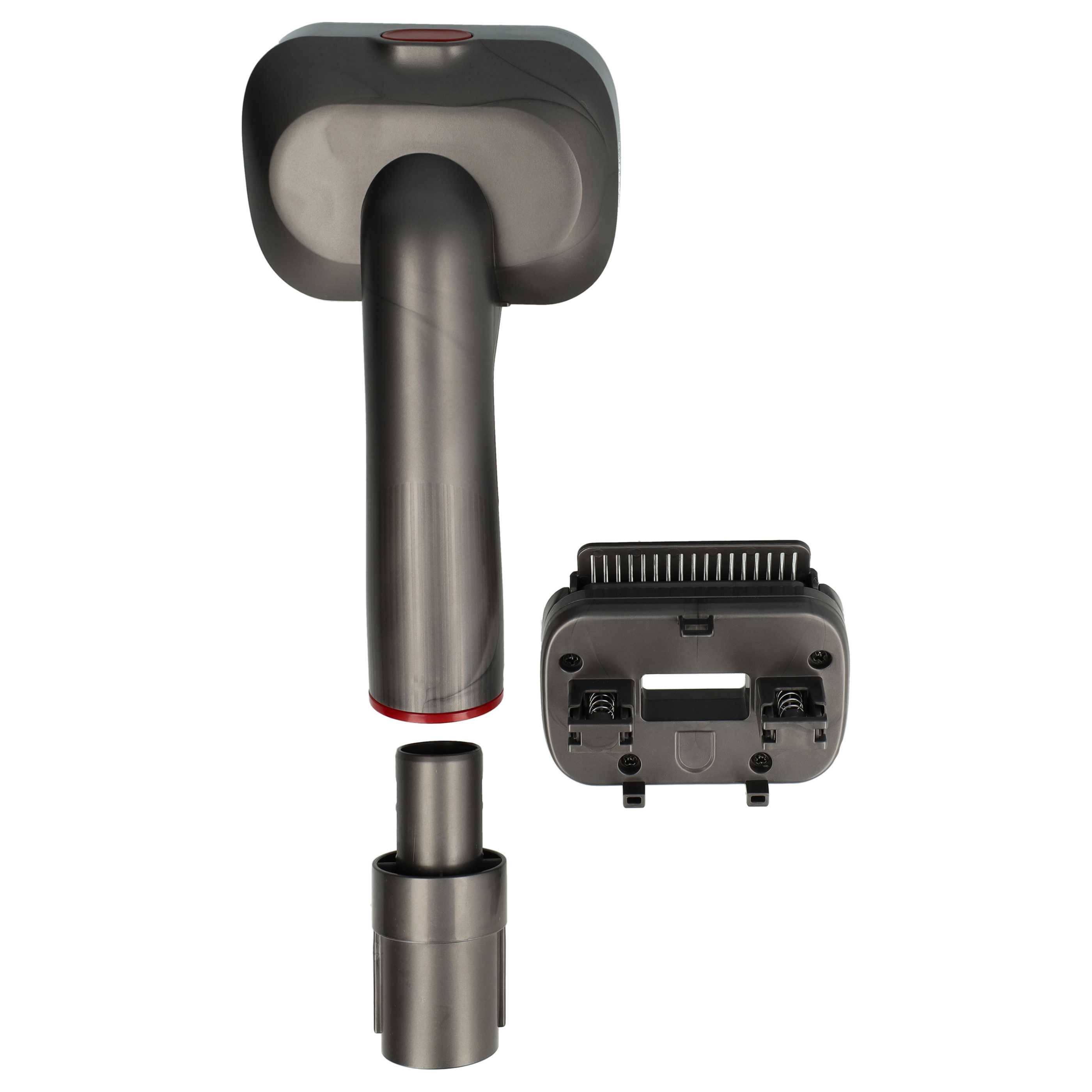 vhbw 2-in-1 Tierhaar-Bürste kompatibel mit Dyson V8 Absolute + (altes Modell), V8 Absolute Extra Staubsauger - Selbstreinigend, Inkl