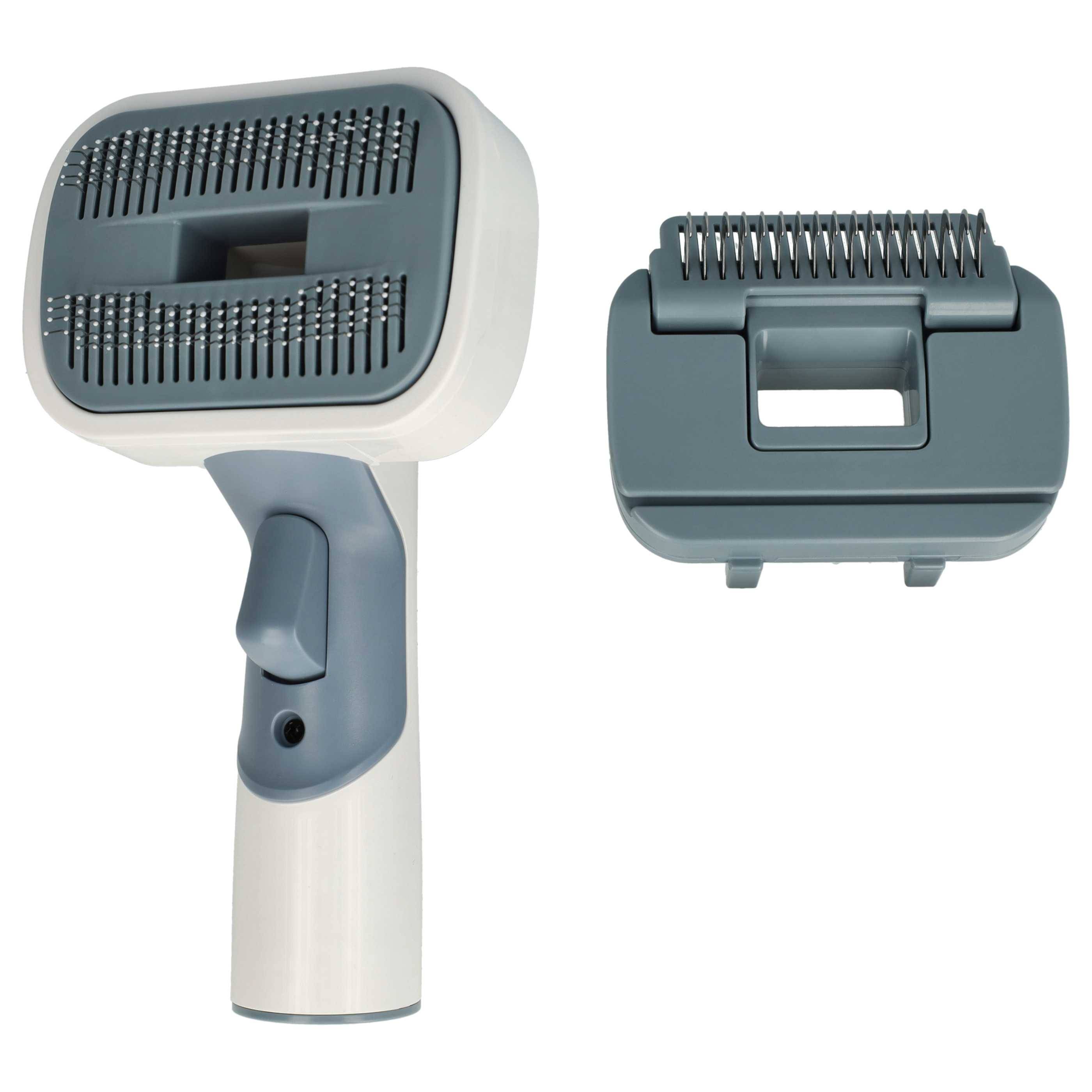 vhbw 2-in-1 Tierhaar-Bürste kompatibel mit Dirt Devil M5090-2, M5090-4, M5090-3, M5090-5 Staubsauger - Für 32 mm Rundanschluss, Selbstreinigend