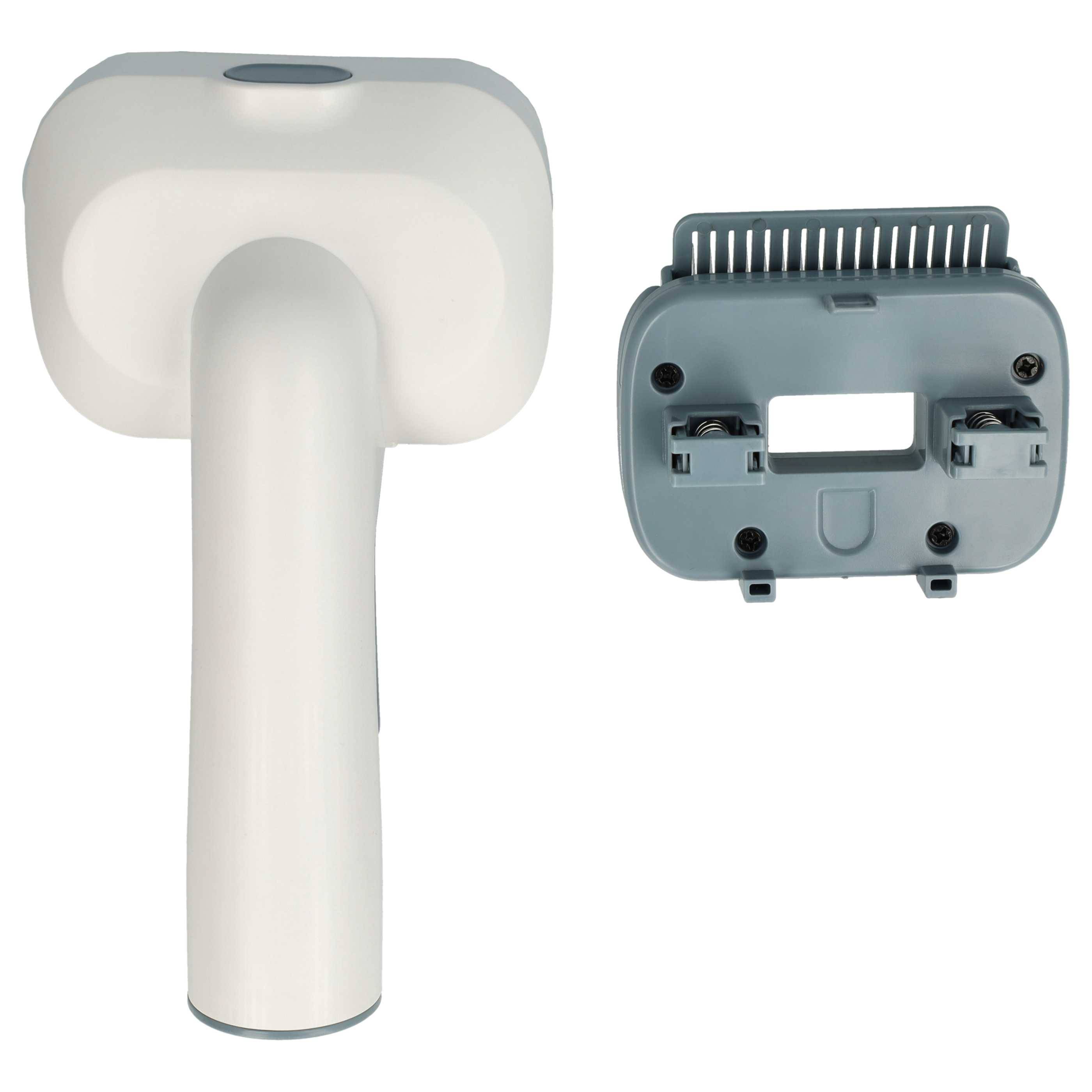 vhbw 2-in-1 Tierhaar-Bürste kompatibel mit Dirt Devil M5090-2, M5090-4, M5090-3, M5090-5 Staubsauger - Für 32 mm Rundanschluss, Selbstreinigend