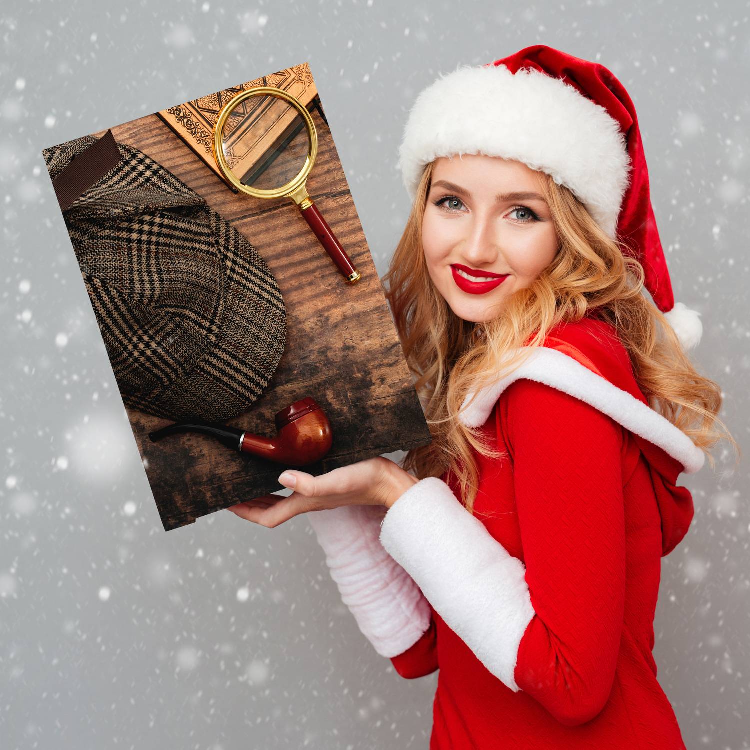 Corasol Snack & Krimi Adventskalender mit Nüssen, Snacks, Schokolade & Krimi-Rätsel Booklet: Wo ist Lord Edgerton? (680 g)