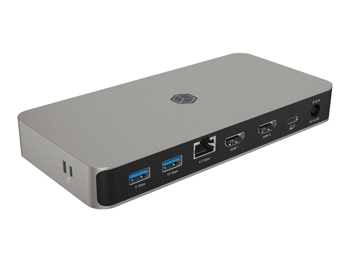 ICY BOX IB-DK2880-C41 - Dockingstation - USB-C