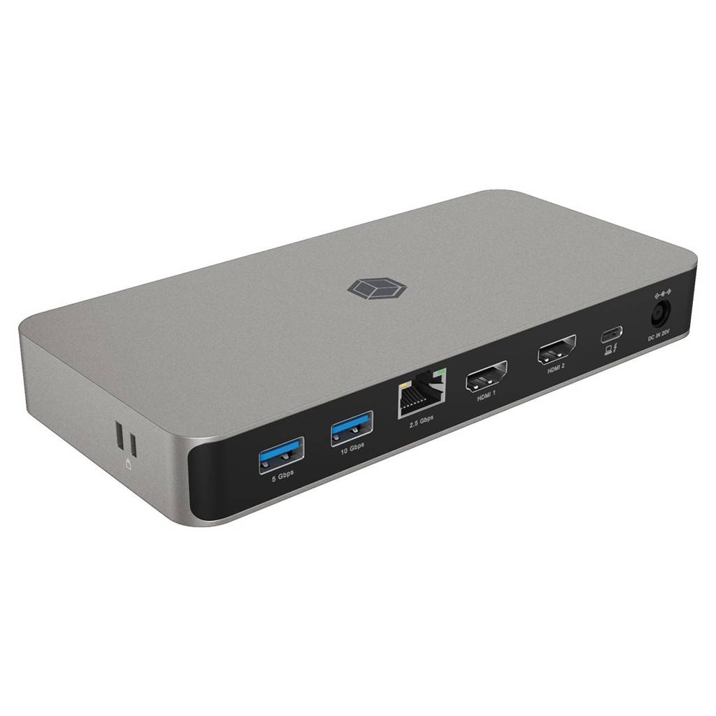 ICY BOX IB-DK2880-C41 - Dockingstation - USB-C