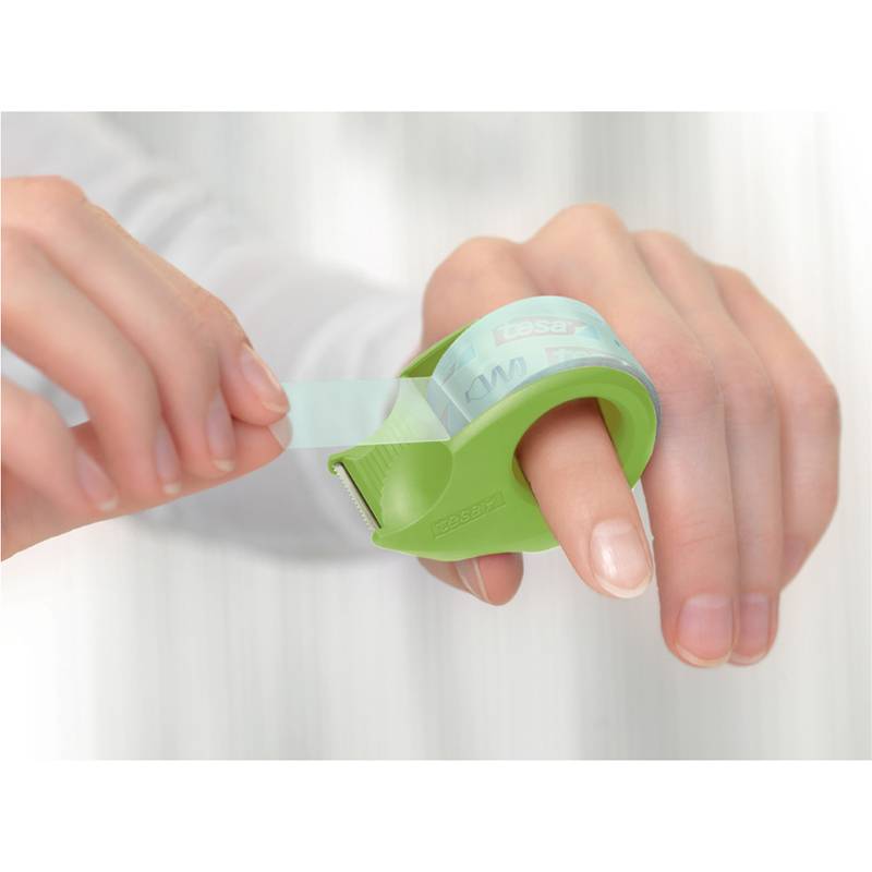 tesa Mini Abroller inkl. tesa Film ECO & CRYSTAL, Display