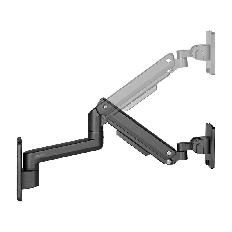 LogiLink Monitorarm zur Wandmontage, Armlänge: 424 mm