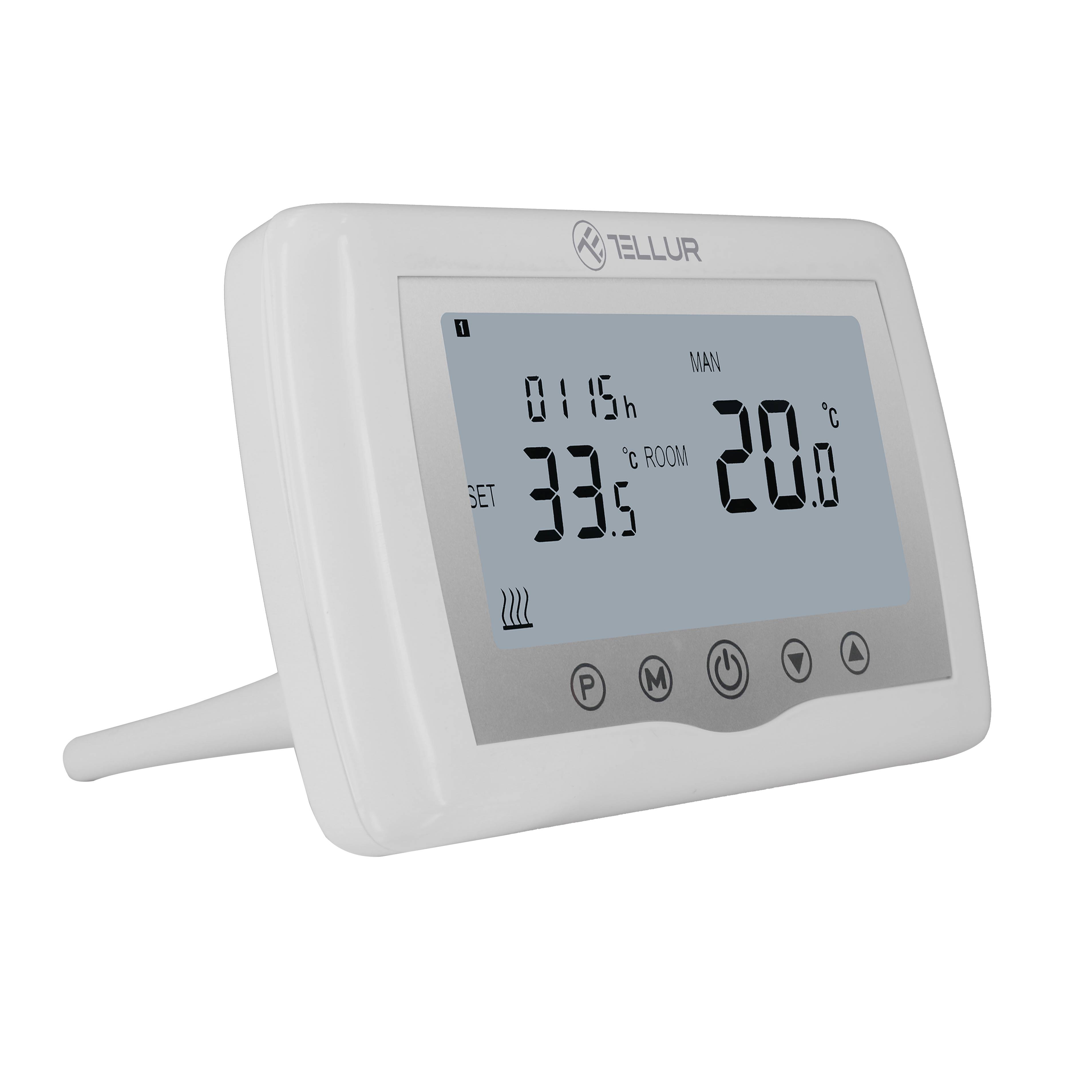 Tellur Smart WiFi Thermostat, Zentralheizung, weiß