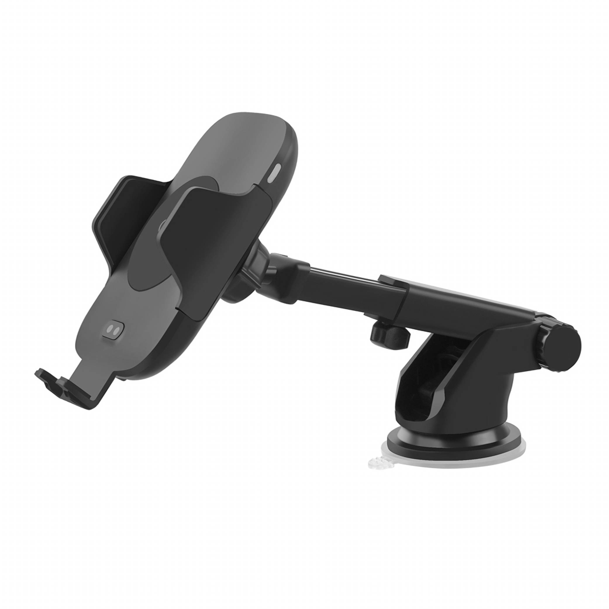 Tellur Kabelloses Autoladegerät, QI-zertifiziert, 10 W, IR-Sensor, automatisches Öffnen/Schließen, WCCM2, schwarz