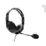 Tellur Basic PCH2 Kabelgebundene Kopfhörer, Mikrofon, kabelgebundene Steuerung, USB, schwarz