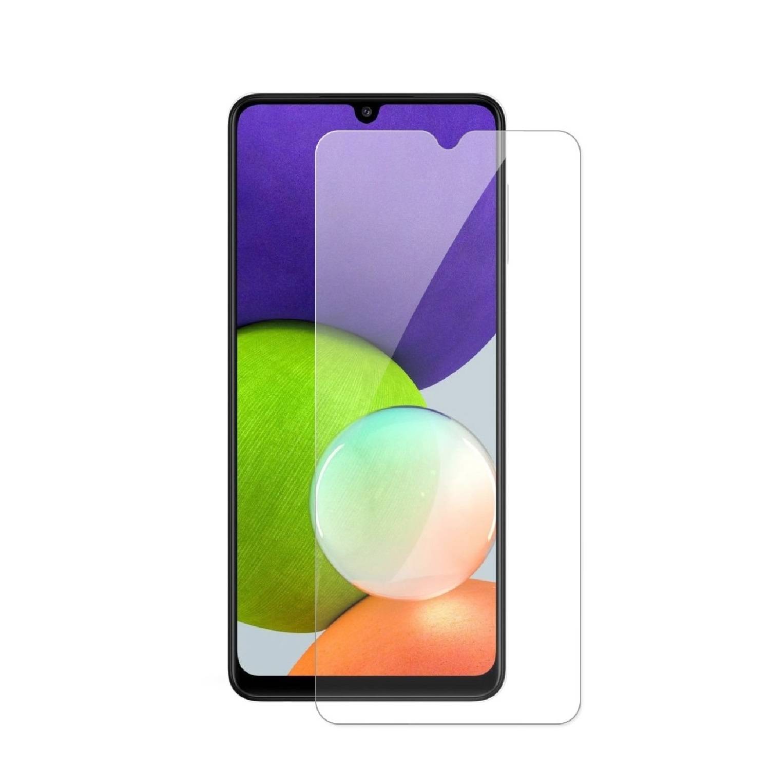 2x 9H Panzerglas für Samsung Galaxy A22 5G Displayschutz Schutzglas Panzerfolie Schutzfolie Hartglas Displayglas Tempered Glasfolie Sicherheitsglas