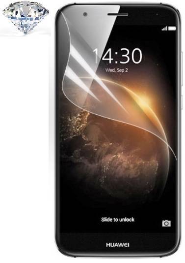 2x Displayschutzfolie für Huawei G8 G8X Displayfolie SILBER DIAMANT GLITZER KLAR