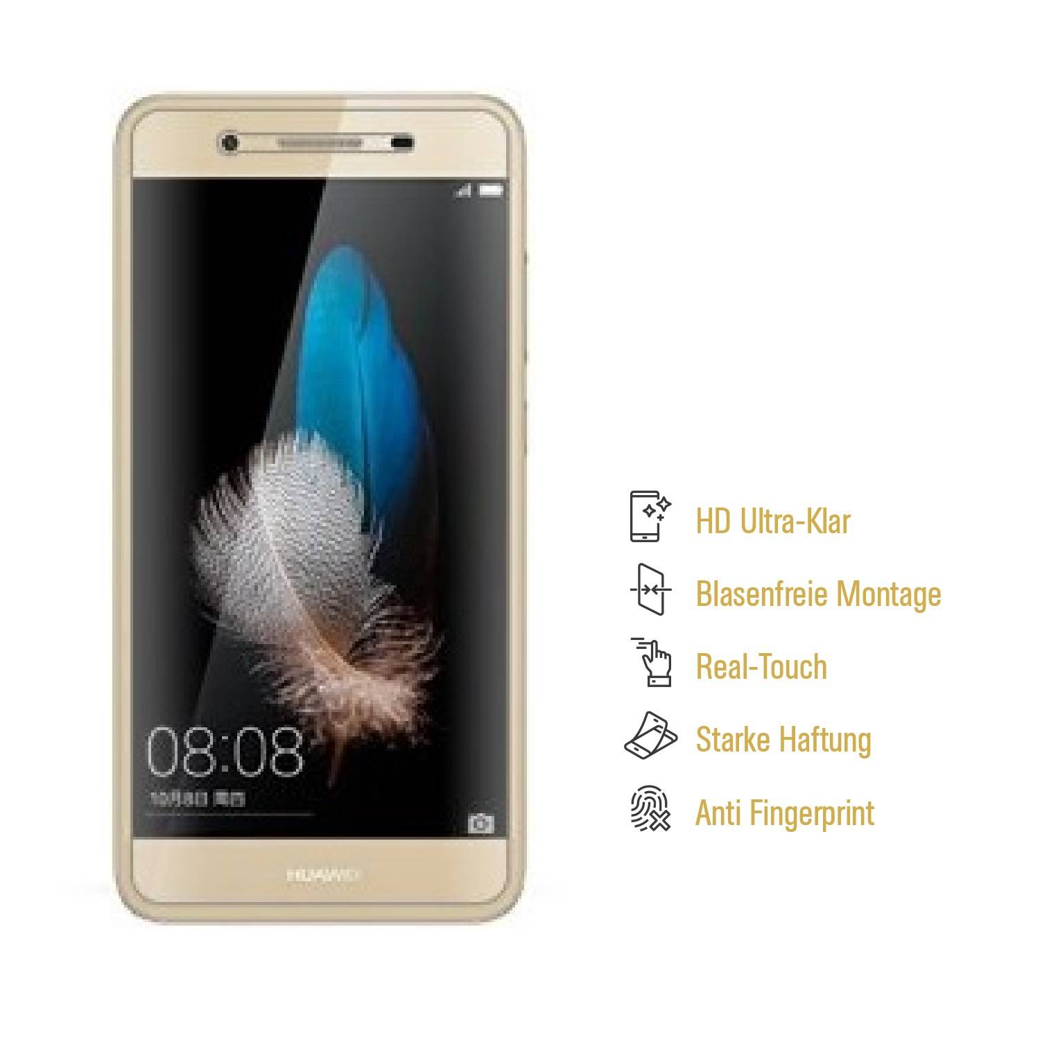 2x Displayschutzfolie für Huawei Enjoy 5S Displayfolie Schutzfolie HD KLAR