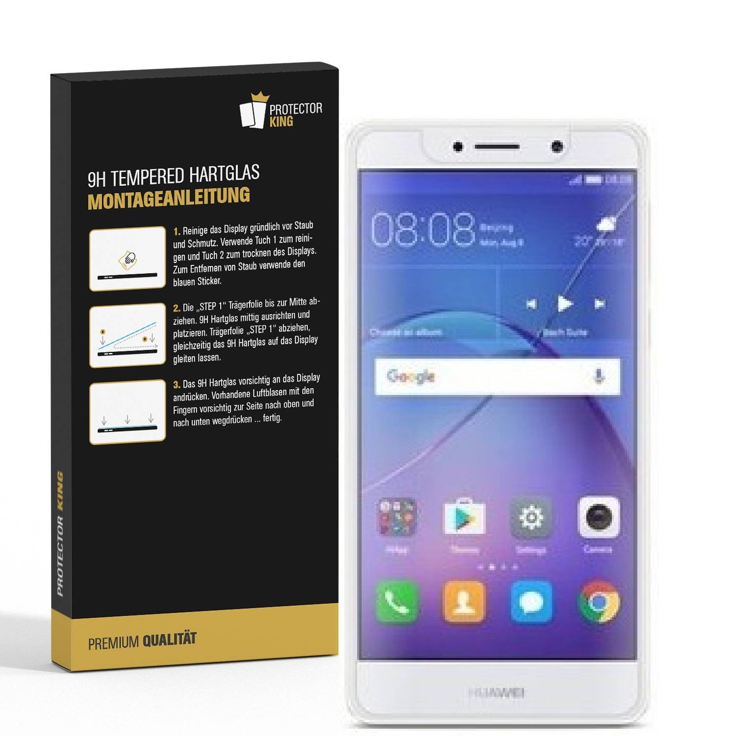 6x 9H Hartglas für Huawei Mate 9 Lite Displayschutz Schutzglas Schutzfolie Panzerfolie Panzerglas Displayglas Tempered Glasfolie Sicherheitsglas