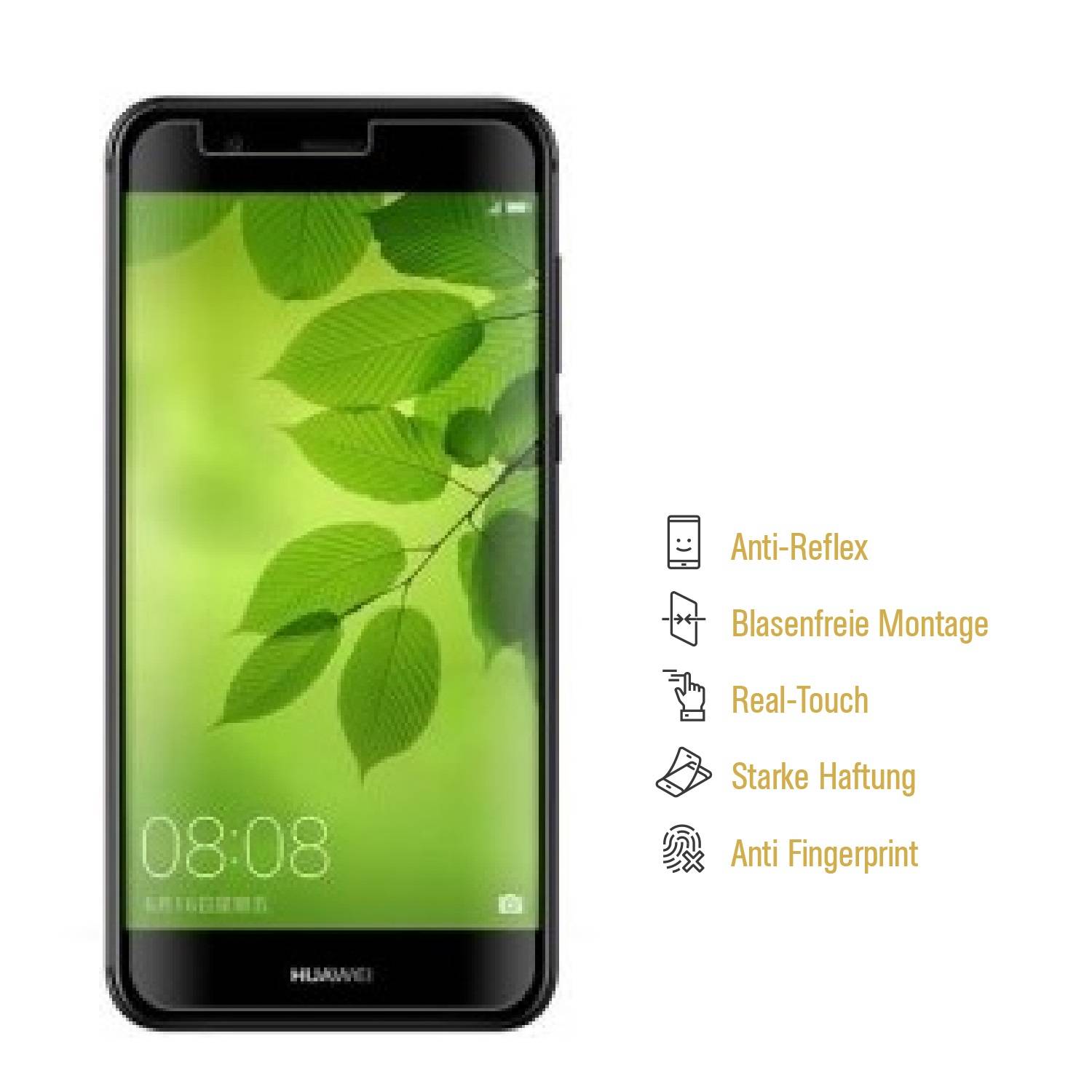 2x Displayschutzfolie für Huawei Nova 2 Plus ANTI-REFLEX Displayfolie Folie MATT