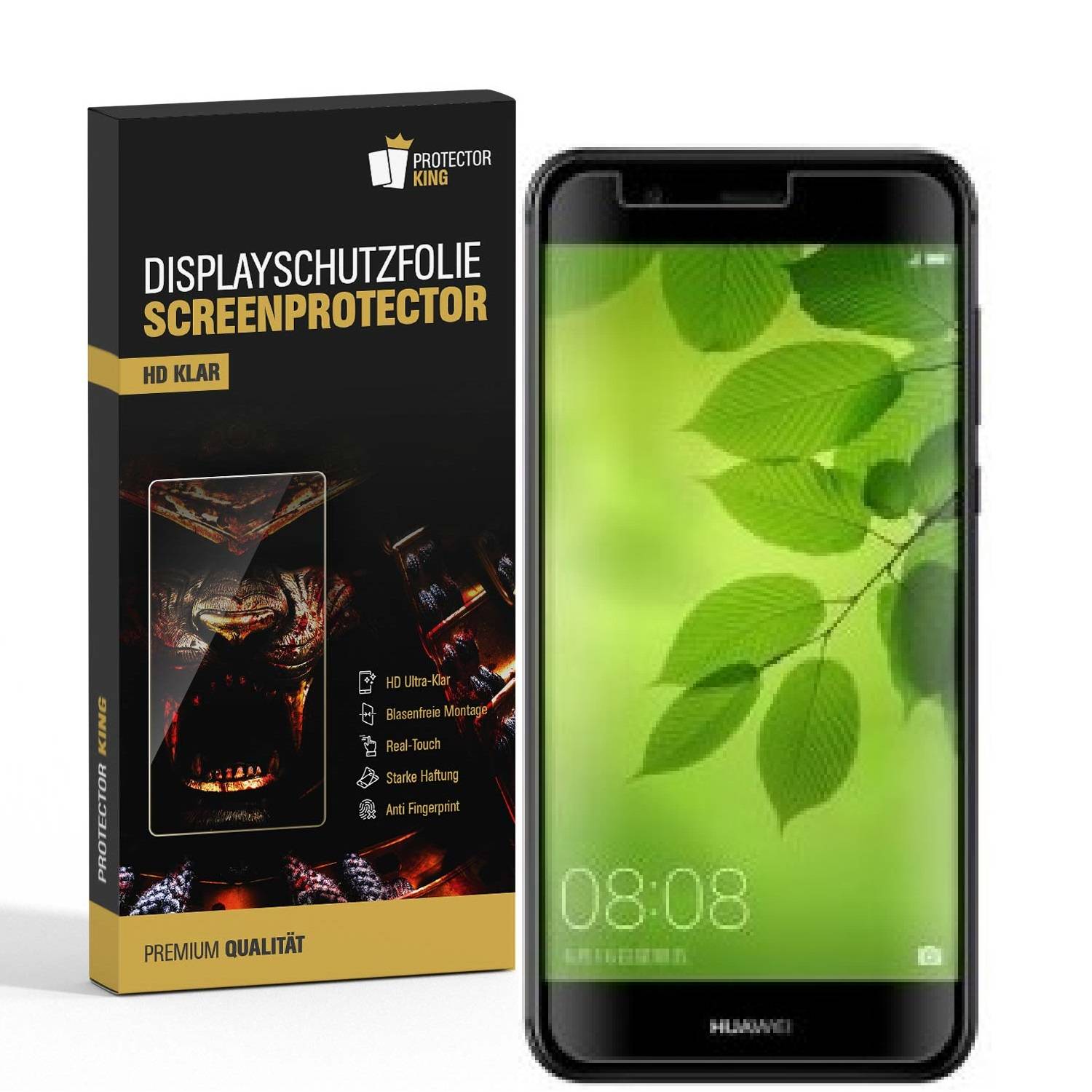 4x Displayschutzfolie für Huawei Nova 2 Plus Displayfolie Schutzfolie HD KLAR